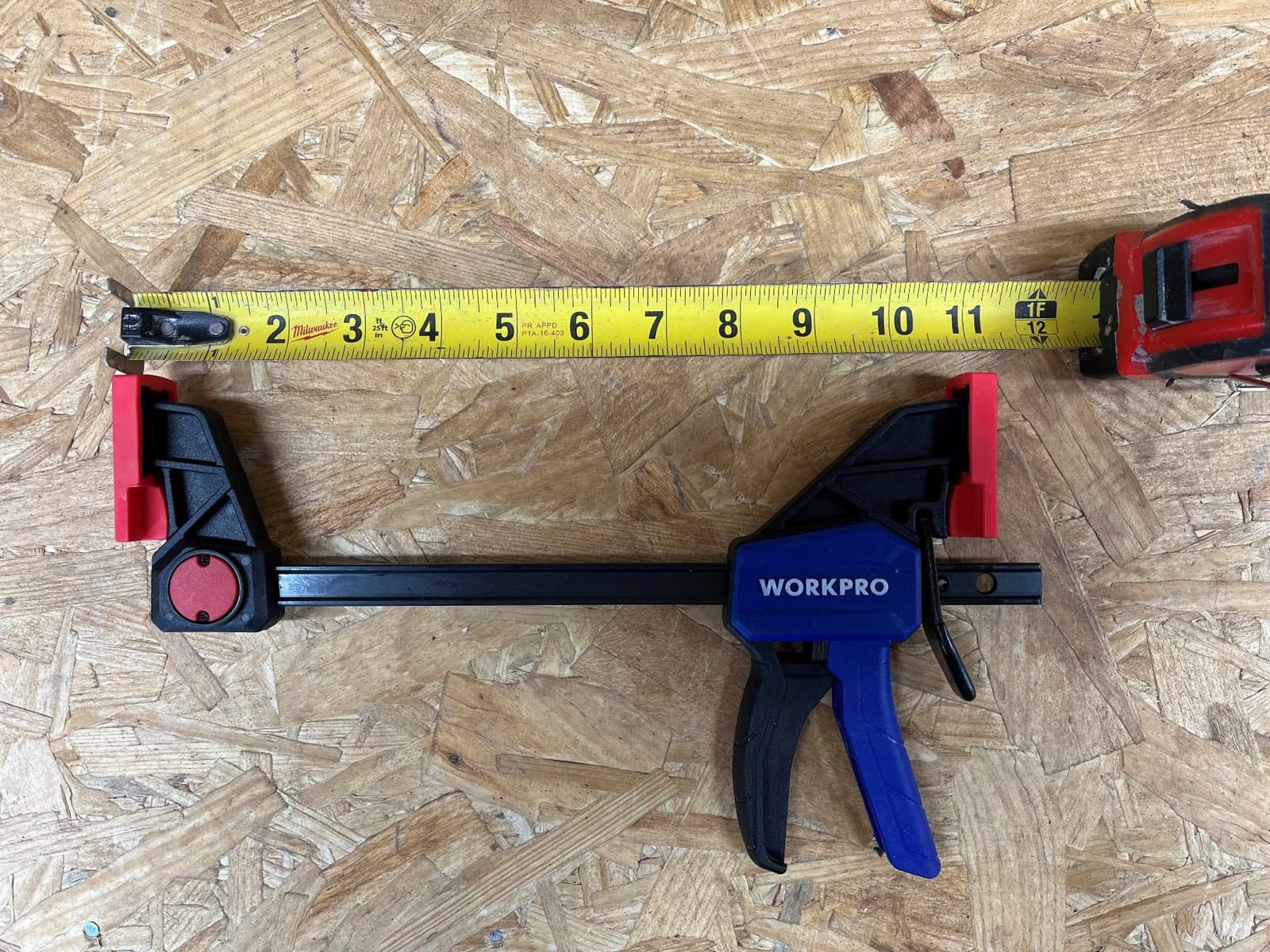 WORKPRO 6-Pack Bar Clamps for Woodworking, 6