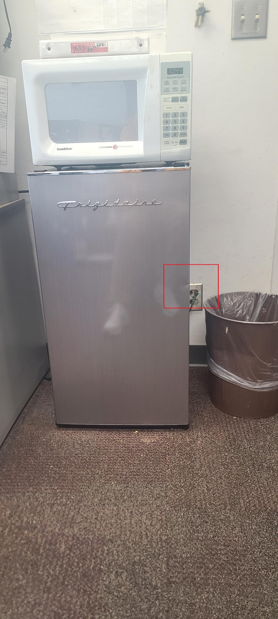 Frigidaire EFR323 3.2 cu ft Compact Fridge, Mini Refrigerator, Stainless Steel, Platinum Series customer photo 1