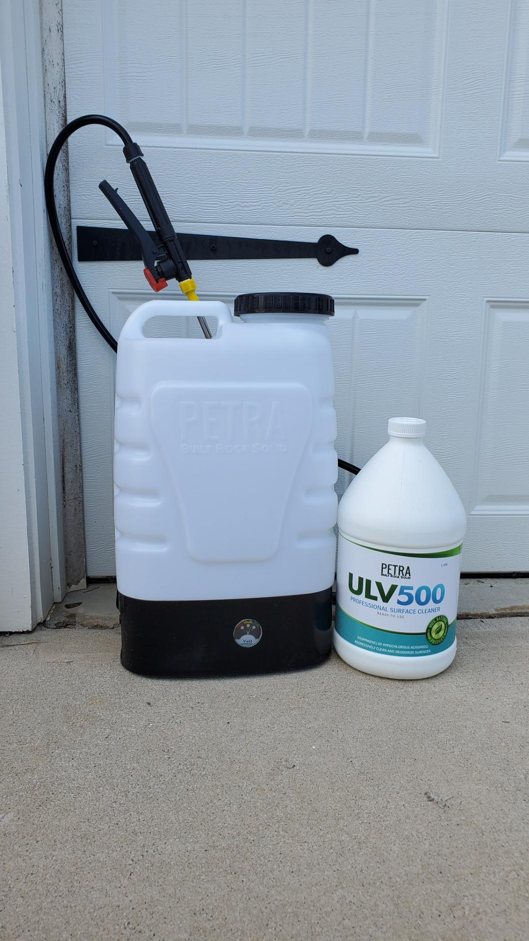 PetraTools 3 Gallon Battery Powered Backpack Sprayer - 2.5 Hour Runtime customer photo 1