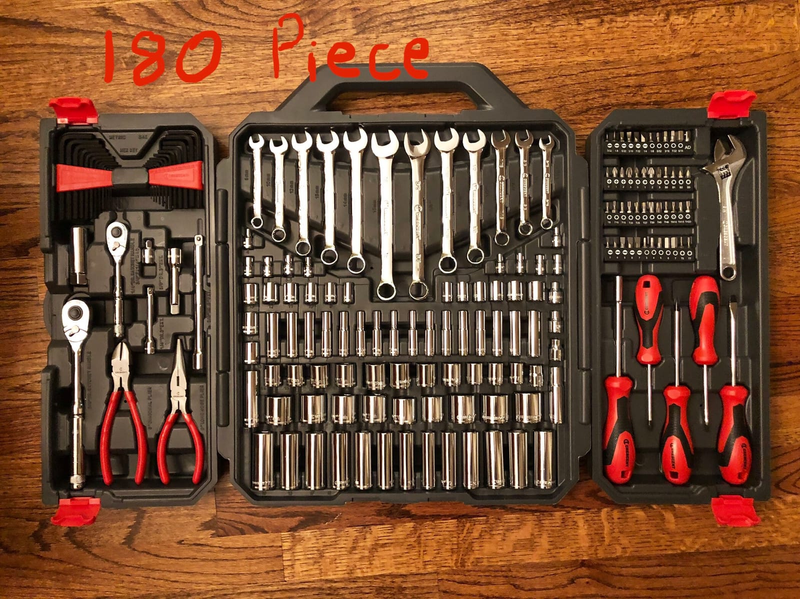 Crescent 180 Piece Professional Tool Set in Tool Storage Case - CTK180 customer photo 1