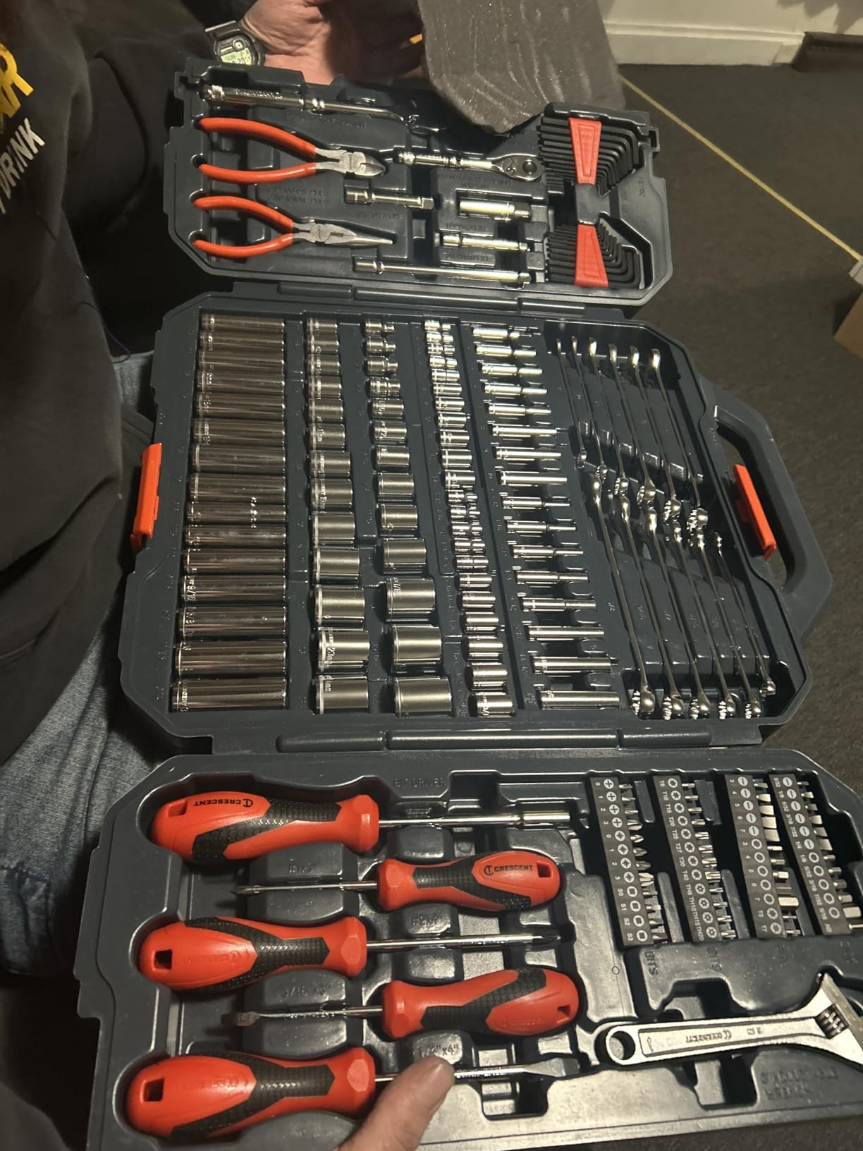 Crescent 180 Piece Professional Tool Set in Tool Storage Case - CTK180 customer photo 2