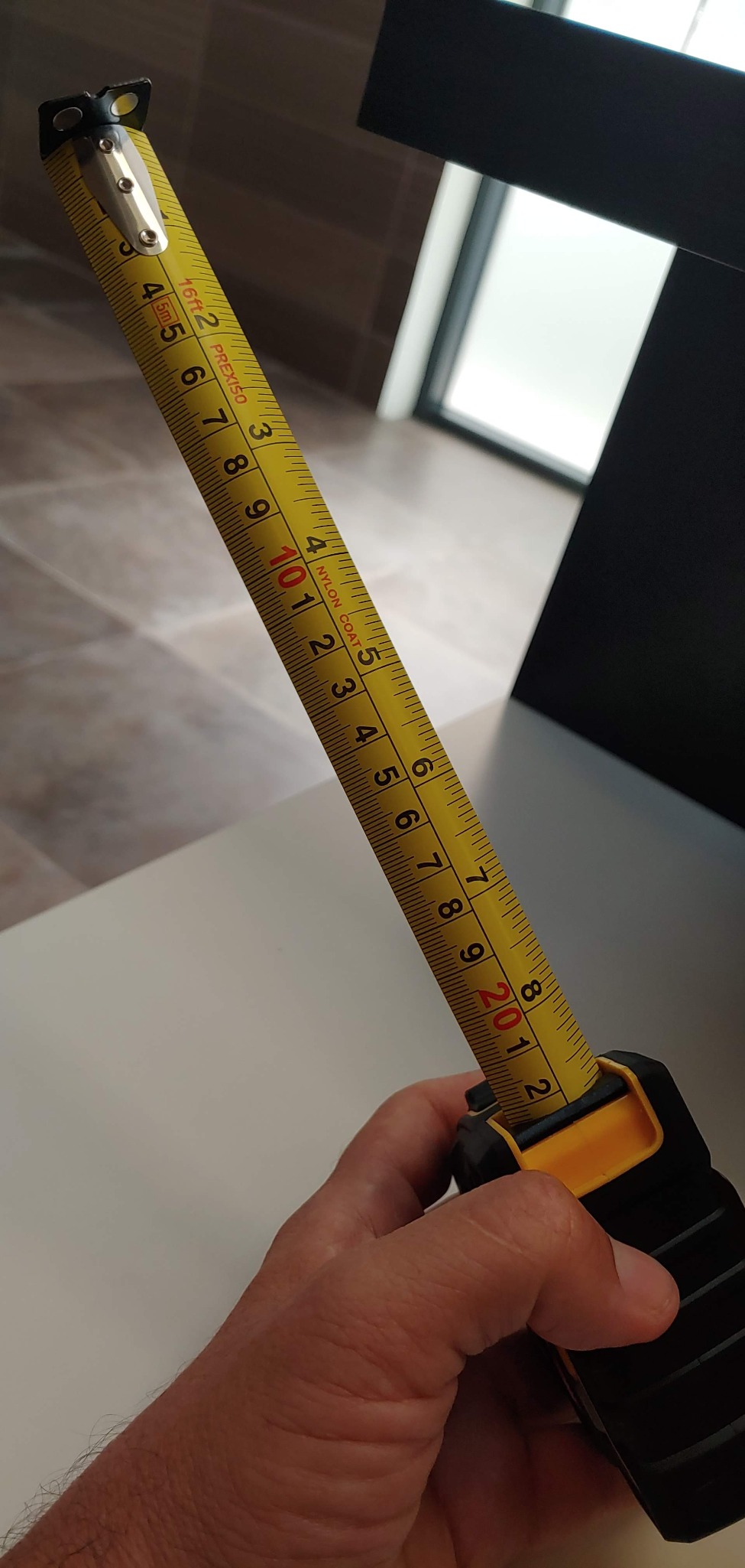 PREXISO 2-in-1 Laser Tape Measure 135Ft Rechargeable Laser Measurement Tool customer photo 2