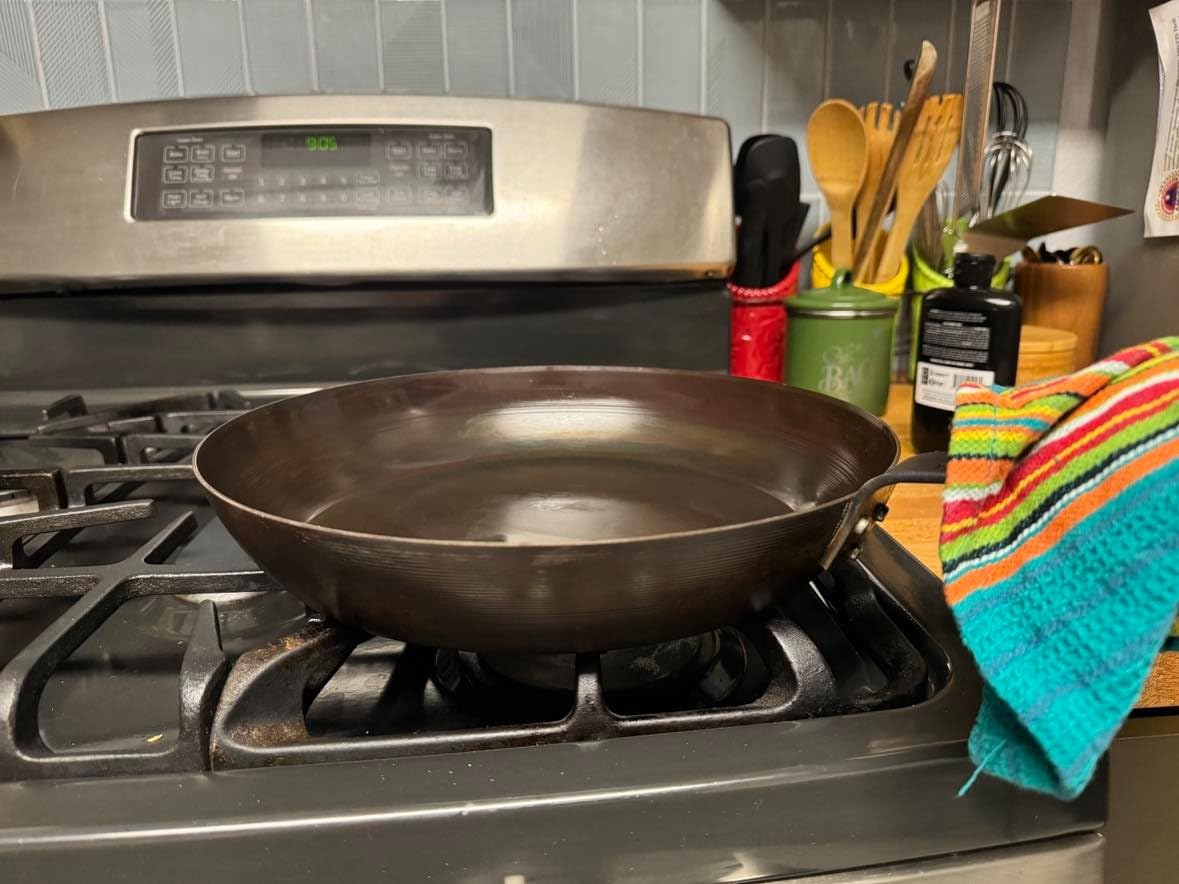 Merten & Storck Pre-Seasoned Carbon Steel 12