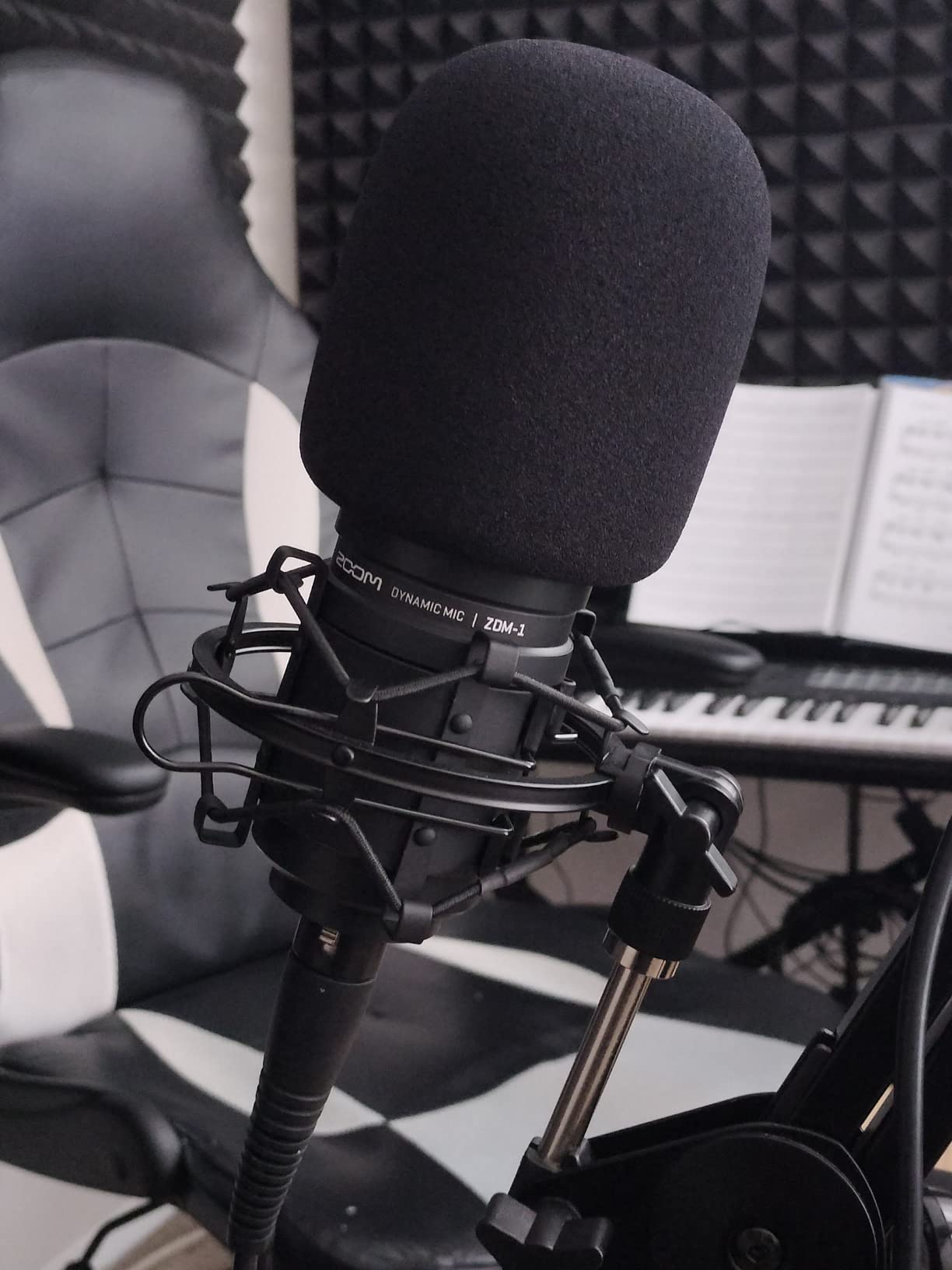 Zoom ZDM-1 Dynamic Microphone for Podcasts, Voice-Overs, Vocals, and More, High SPL Capability, Sturdy Metal Body, and Large Diaphragm customer photo 1