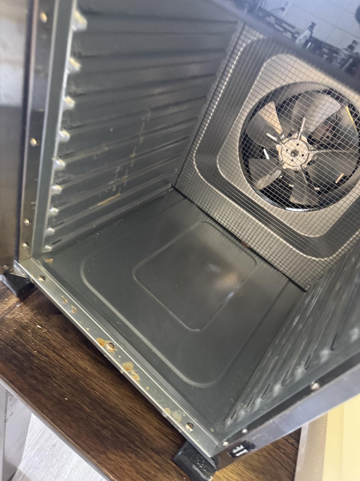 NutriChef Electric Countertop Food Dehydrator -900-Watt Premium Multi-Tier Meat Beef Jerky Maker Fruit/Vegetable Dryer w/10 Shelf Stainless Steel Trays,Digital Timer,Temperature Control-NCFD10S customer photo 1