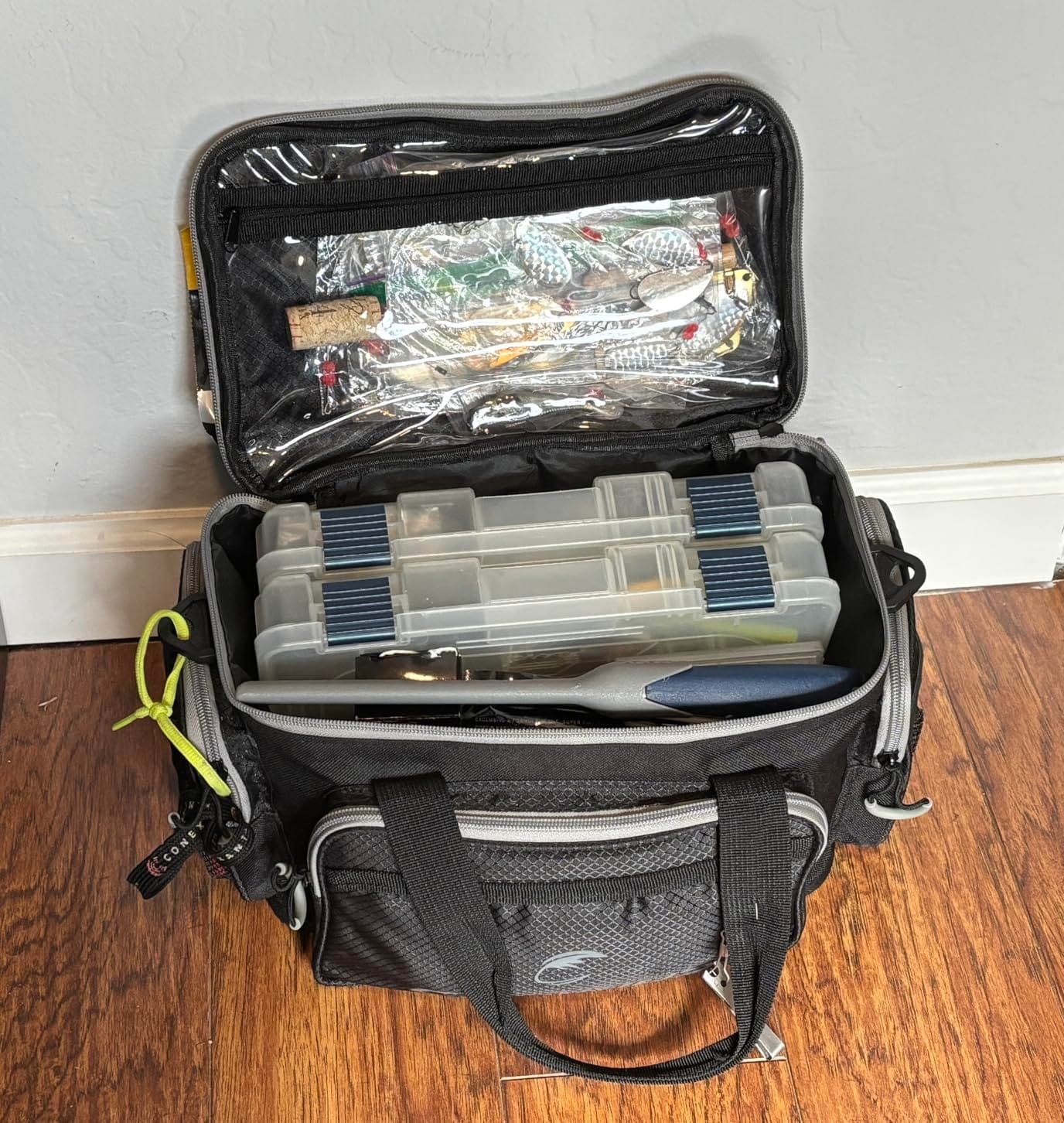 Calamus TB61 Fishing Tackle Bag, Fishing Gear, Gifts for Angler, Orange customer photo 2