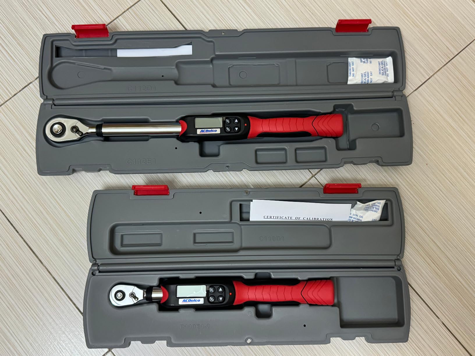 ACDelco ARM601-34 3/8” & ½” Heavy Duty Digital Torque Wrench Combo Kit with Buzzer and LED Flash Notification – ISO 6789 Standards with Certificate of Calibration customer photo 1