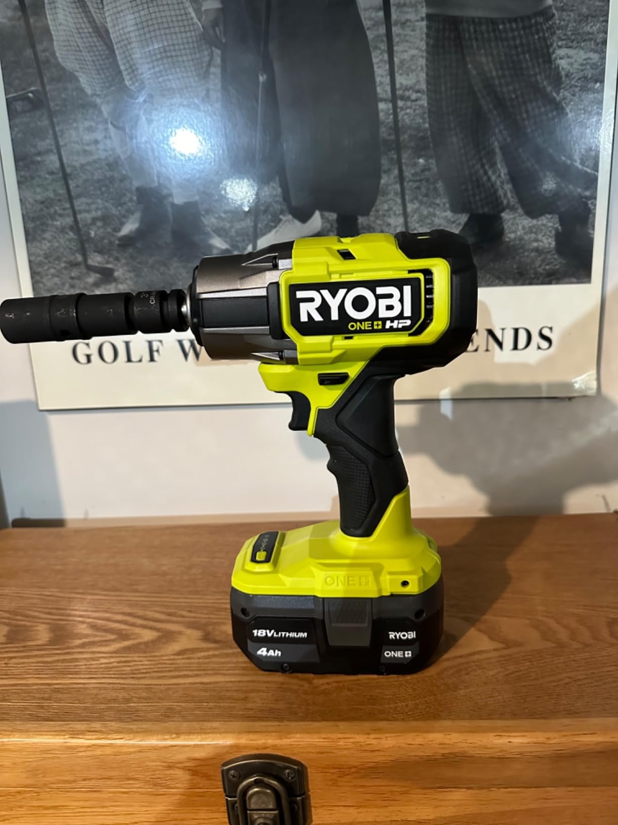 ONEAND HP 18V BRUSHLESS Cordless 4-Mode 1/2 in. Impact Wrench Tool ONLY customer photo 2