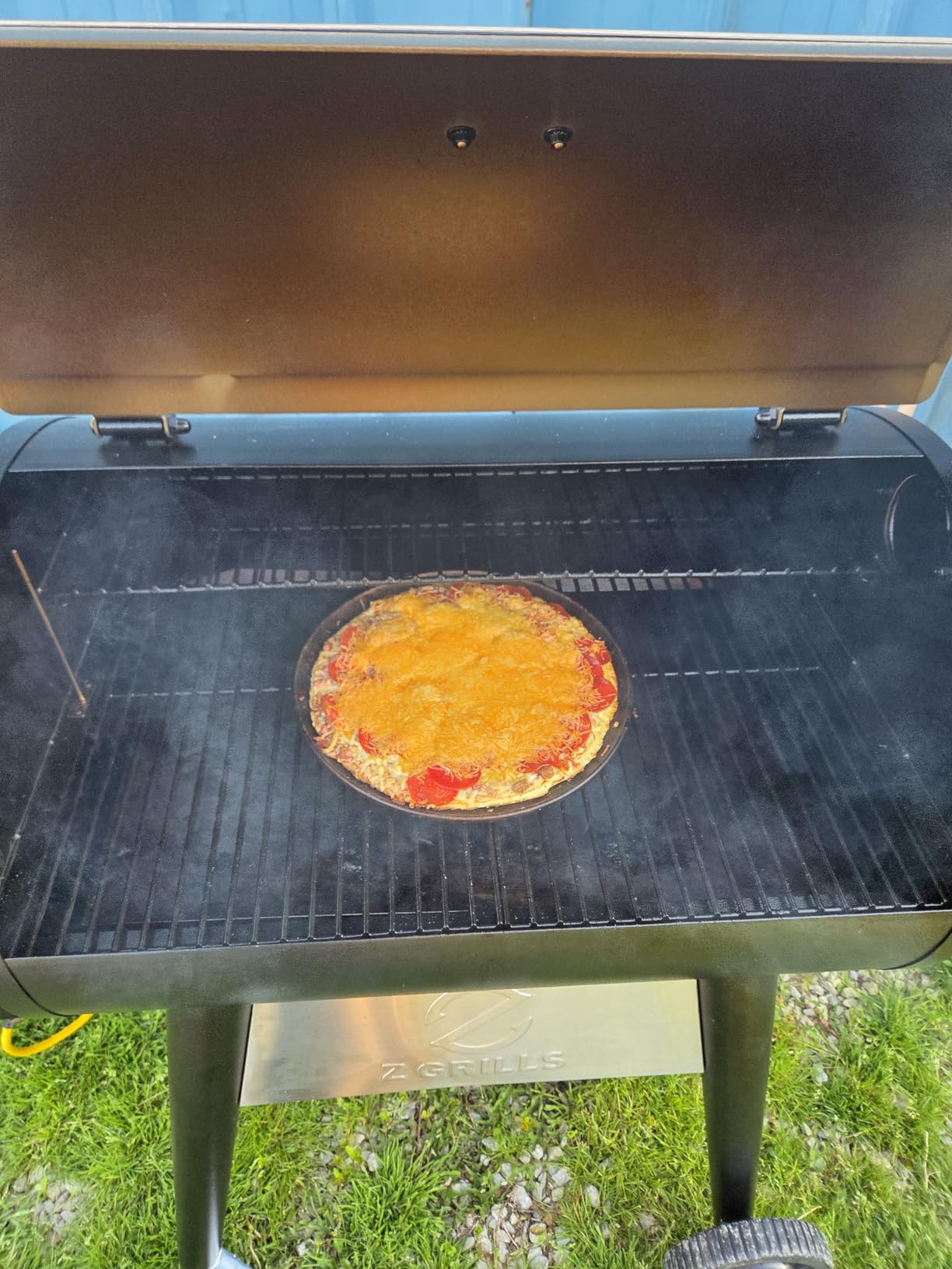 Z GRILLS 7002C Wood Pellet Grill, PID 3.0 Controller,697 in sq customer photo 2