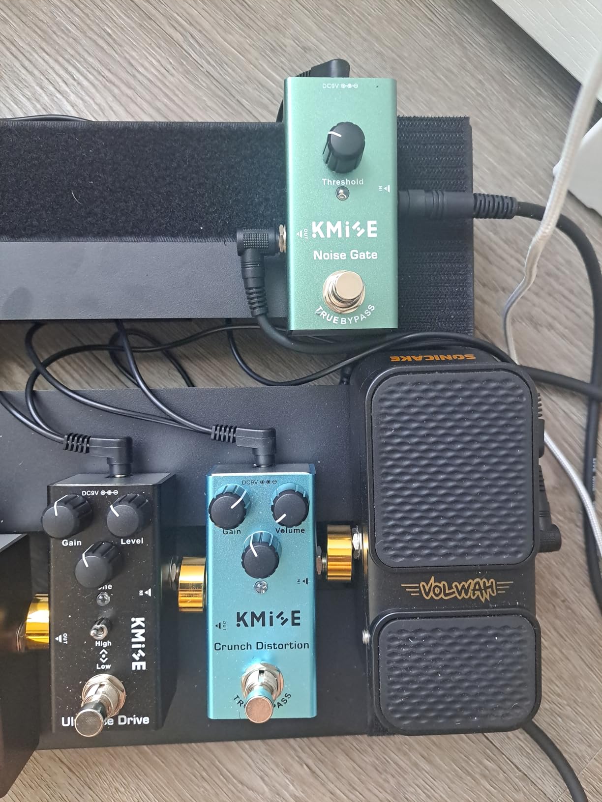 Kmise Noise Gate Electric Guitar Effects Pedal,True Bypass, Tip‑Negative customer photo 2