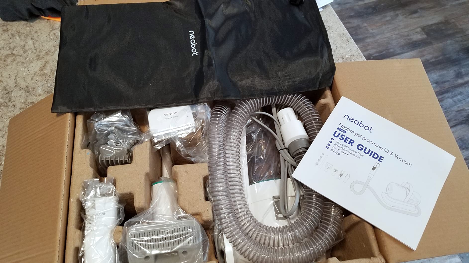 Neakasa P1 Pro Dog Grooming Vacuum, 6-in-1 Kit, 2-Year Protection Plan customer photo 1