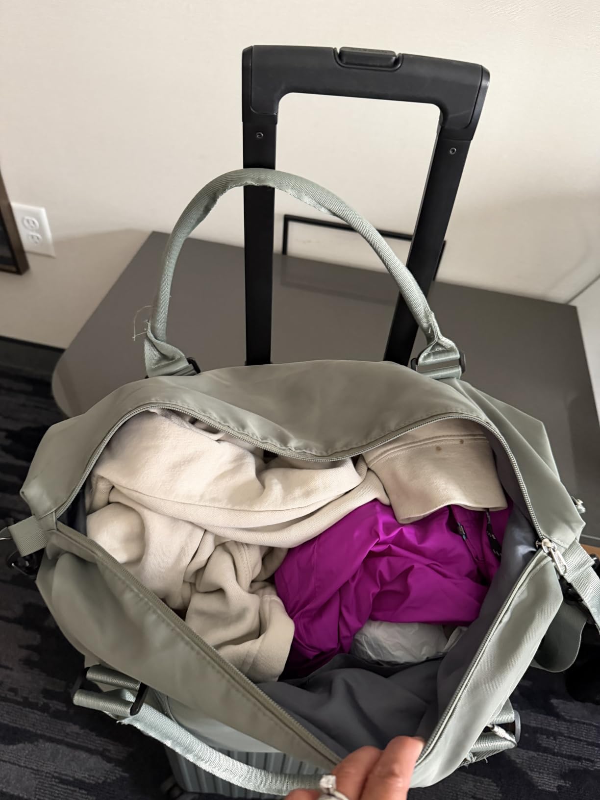 Travel Duffel Bag, Carry On Overnight Weekender Bags for Women customer photo 1