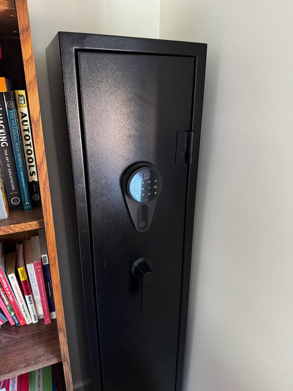 Kaer 4-5 Biometric Gun Safe for Rifles and Pistols,Long Rifle Safe for Home customer photo 1
