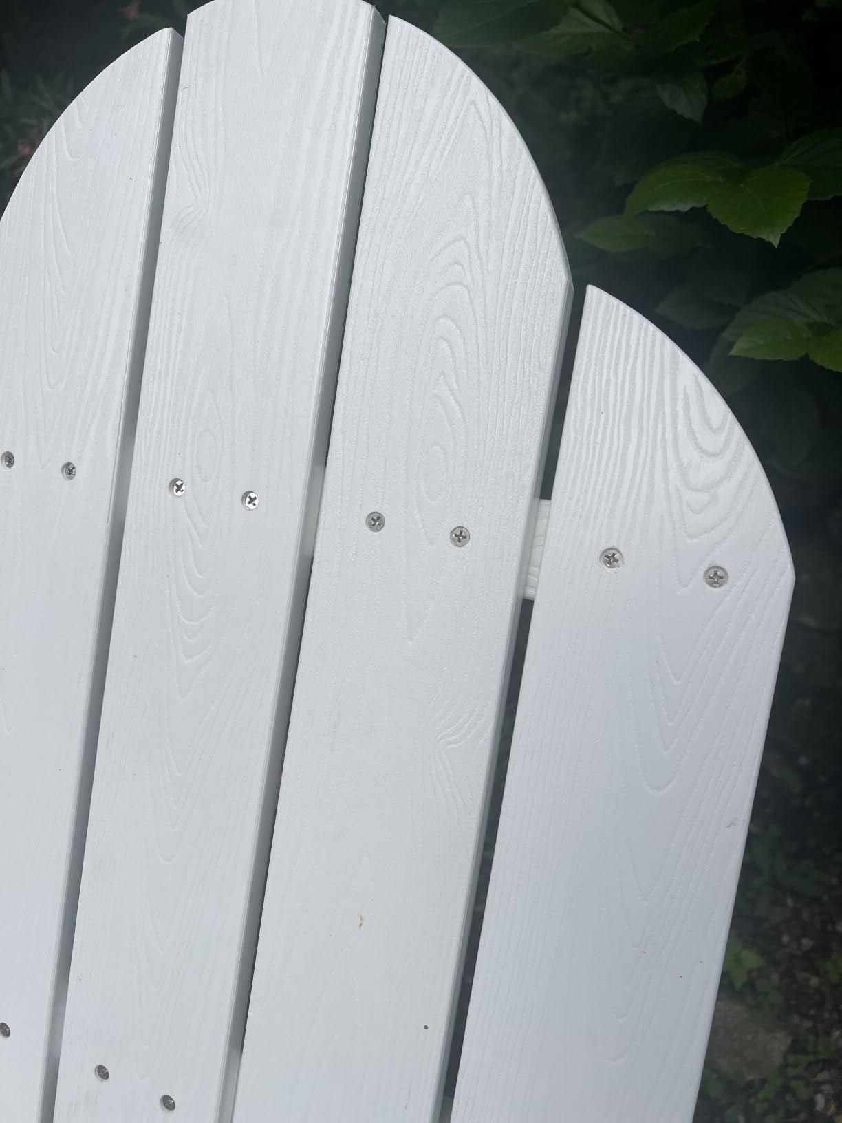 LUE BONA HDPS Outdoor Adirondack Chair, Cup Holder, Set of 4, Black customer photo 2