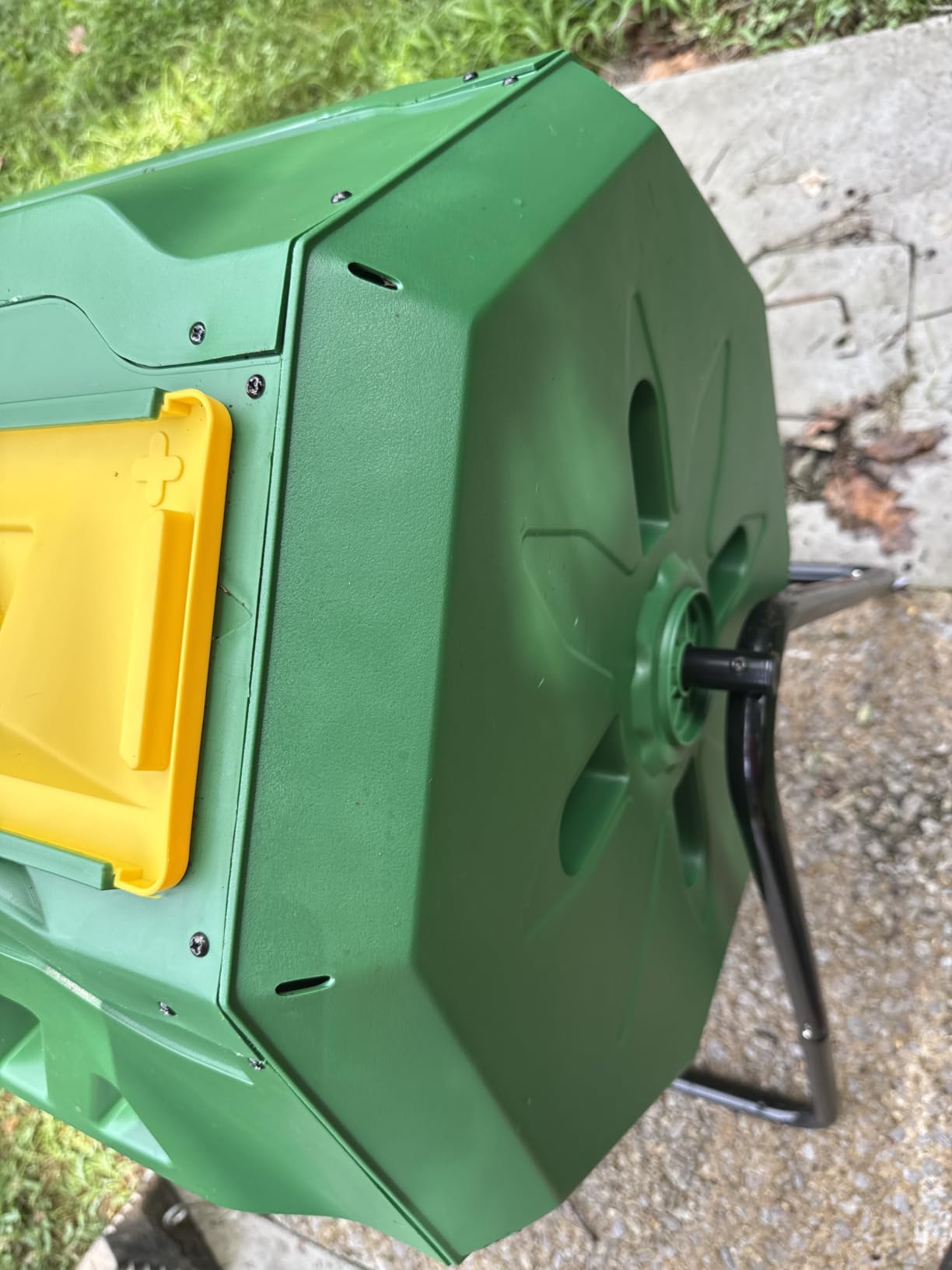 Compost Tumbler Bin Composter Dual Chamber 43 Gallon (Bundled with Pearson's Gardening Gloves) customer photo 2
