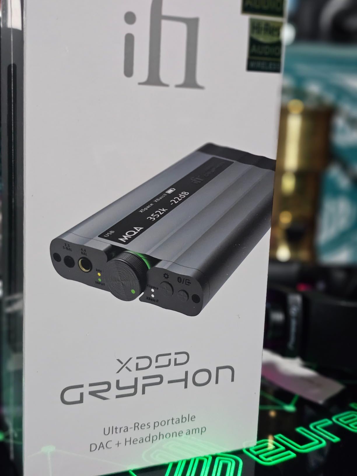 iFi xDSD Gryphon - Ultra-Res Portable Balanced DAC & Headphone Amplifier customer photo 1
