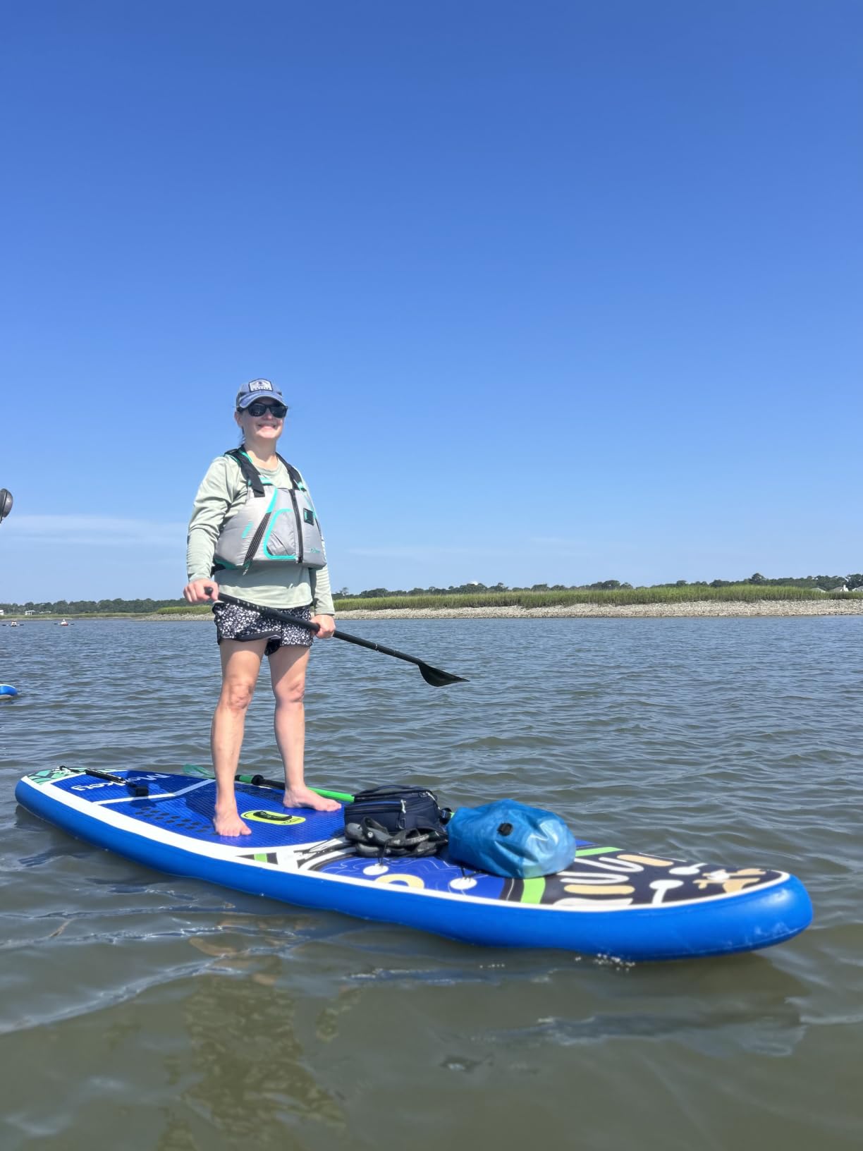FEATH-R-LITE Inflatable Stand Up Paddle Board with Beginner SUP Accessories customer photo 1