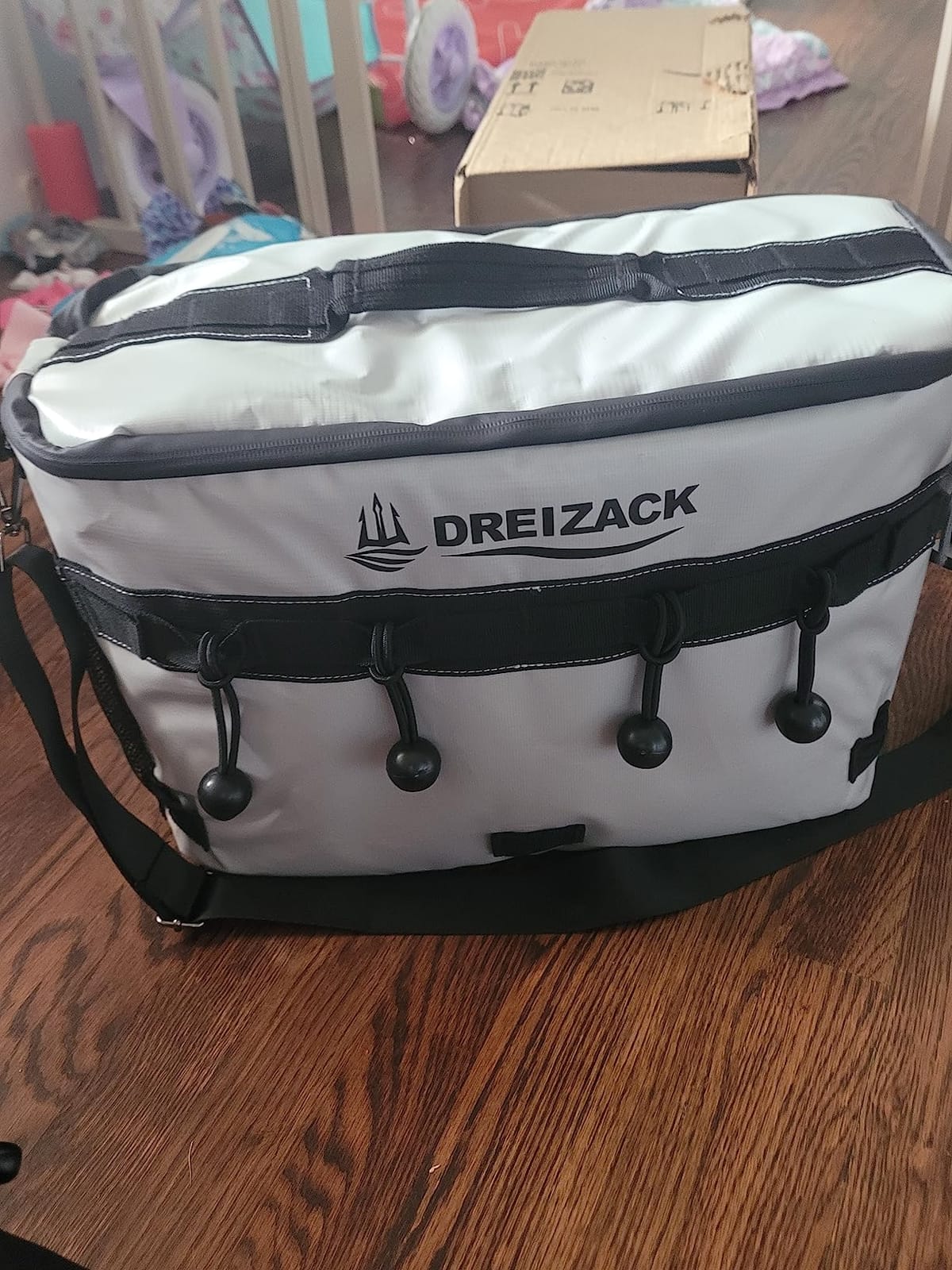 Dreizack Kayak Cooler Behind Seat, Waterproof Cooler for Kayaking,Paddle Board Cooler Compatible with Lawn-Chair Seat Kayak Accessories Cooler Bag Kayak Cooler Tow Behind for Camping Fishing customer photo 1