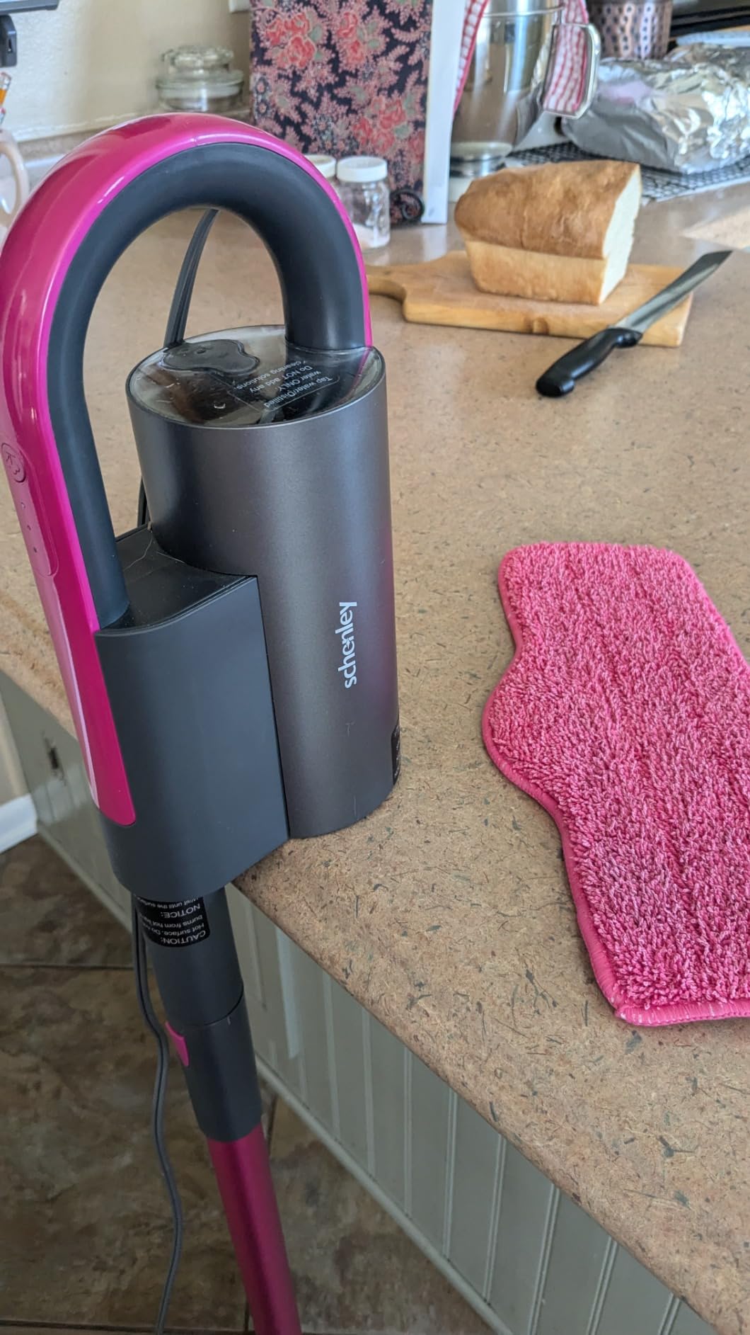 Schenley Steam Mop Cleaner, Detachable Handheld Steamer for Home Cleaning customer photo 2