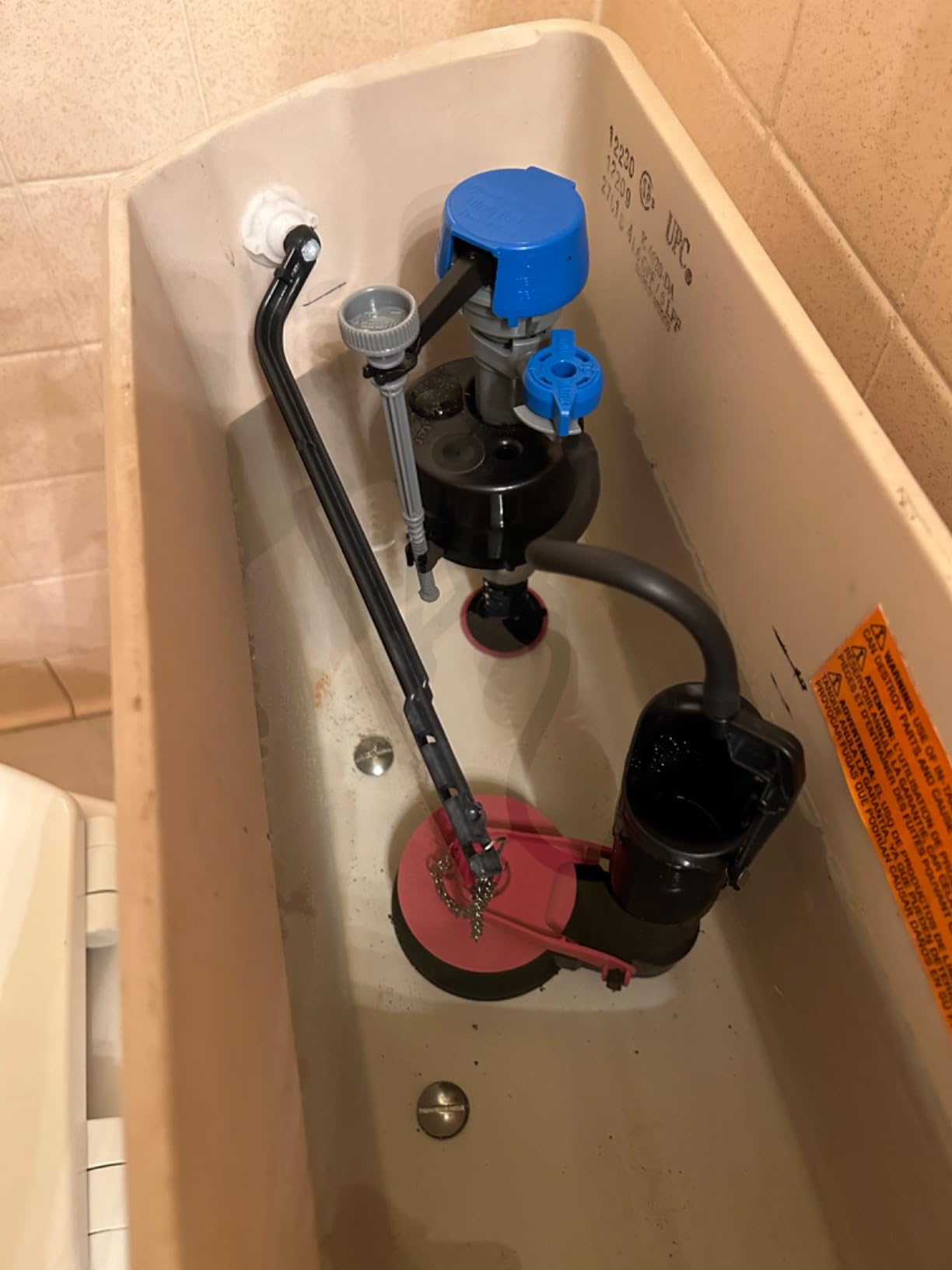 Fluidmaster PerforMAX 2-Inch Toilet Repair Kit, Complete Toilet Fix customer photo 2