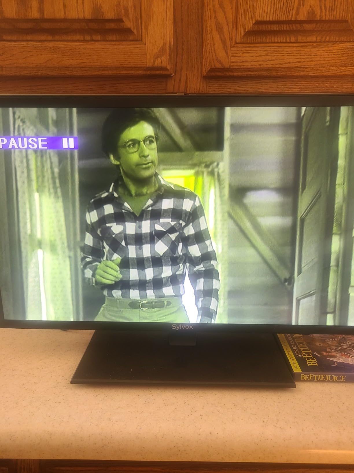 SYLVOX 24 inch RV TV, 12V TV with DVD Player Built-in, 1080P Flat Screen customer photo 1