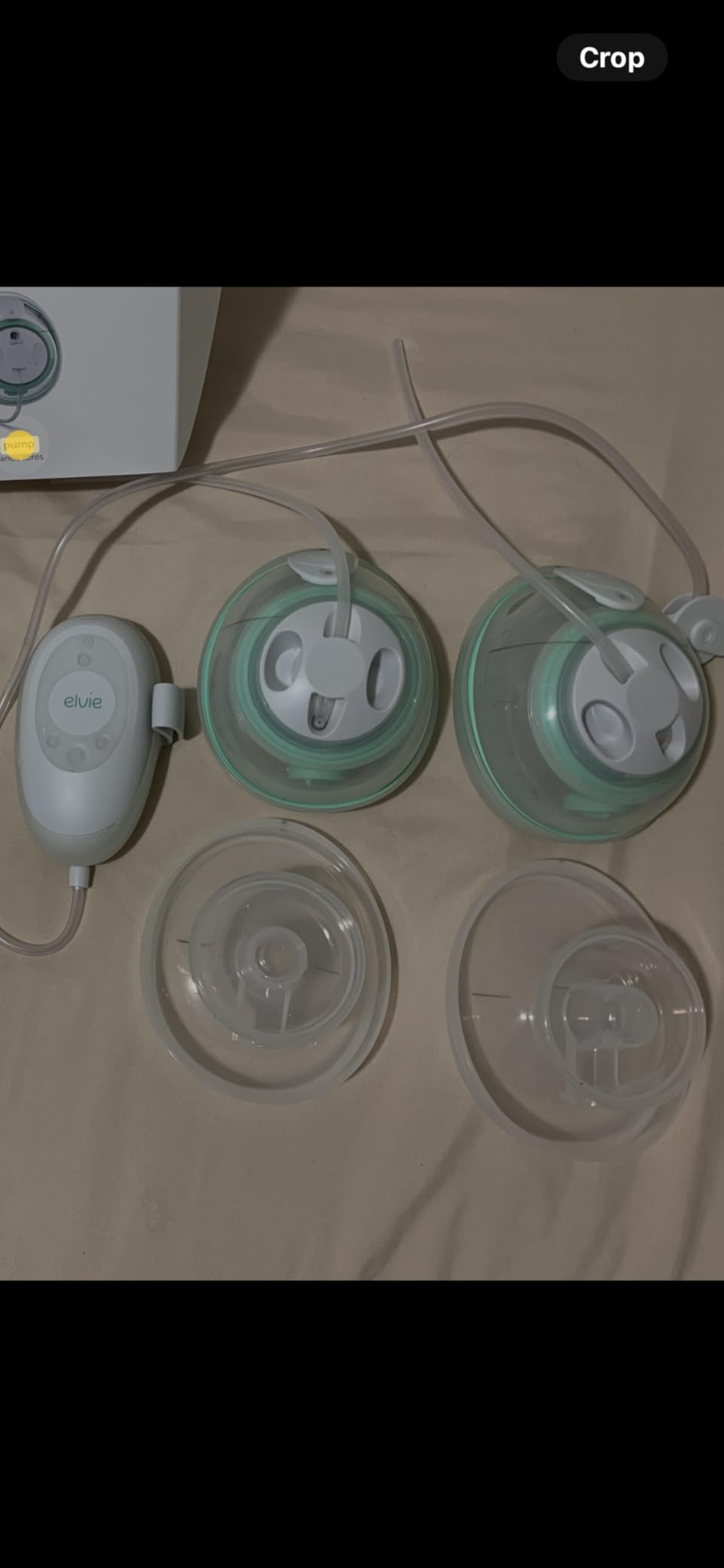 Elvie Stride Hospital-Grade, App-Controlled Breast Pump - Hands-Free, Wearable, Ultra-Quiet & Electric with 2-Modes, 10-Settings & 5oz Capacity per Cup customer photo 1