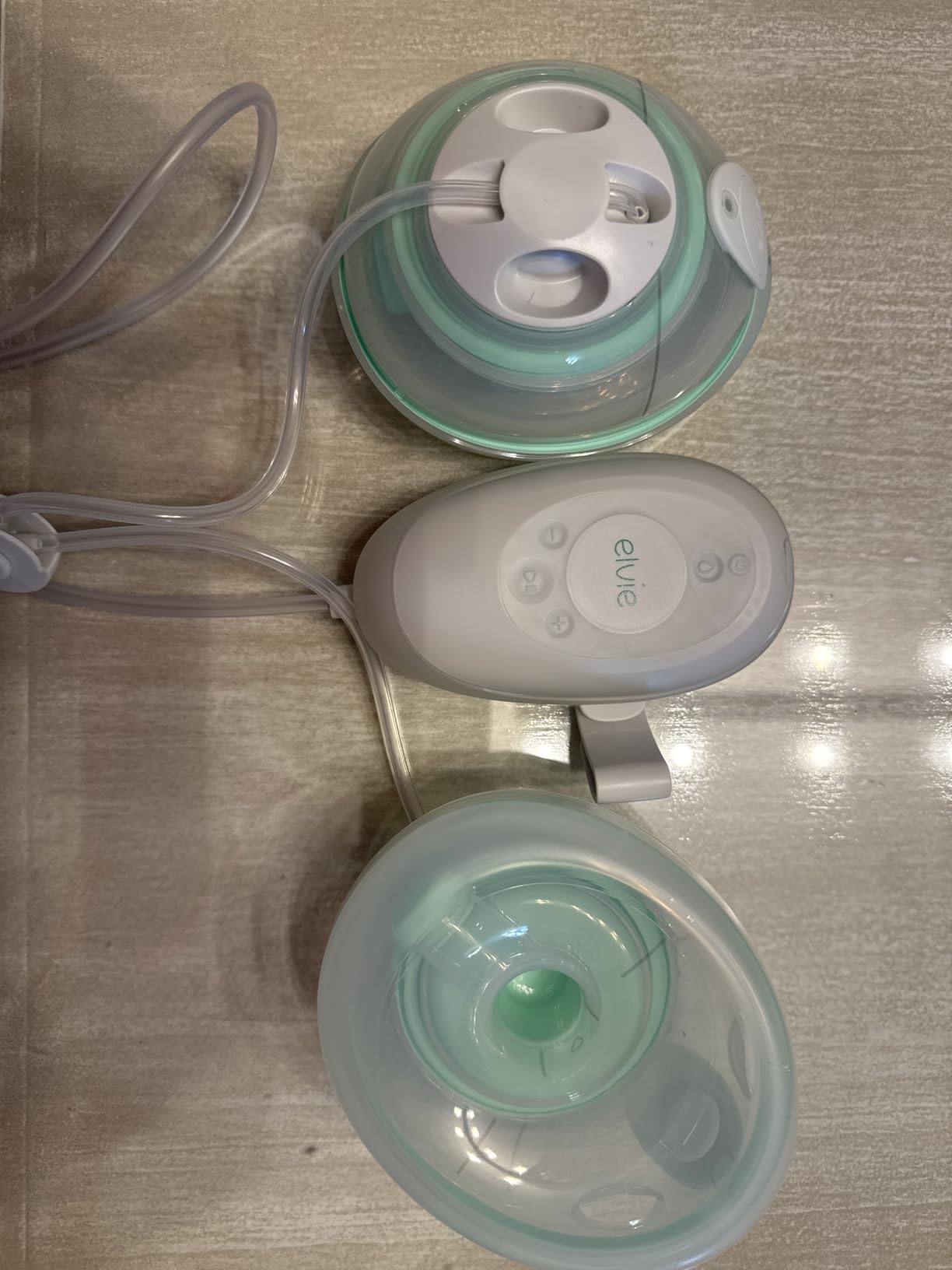 Elvie Stride Hospital-Grade, App-Controlled Breast Pump - Hands-Free, Wearable, Ultra-Quiet & Electric with 2-Modes, 10-Settings & 5oz Capacity per Cup customer photo 2