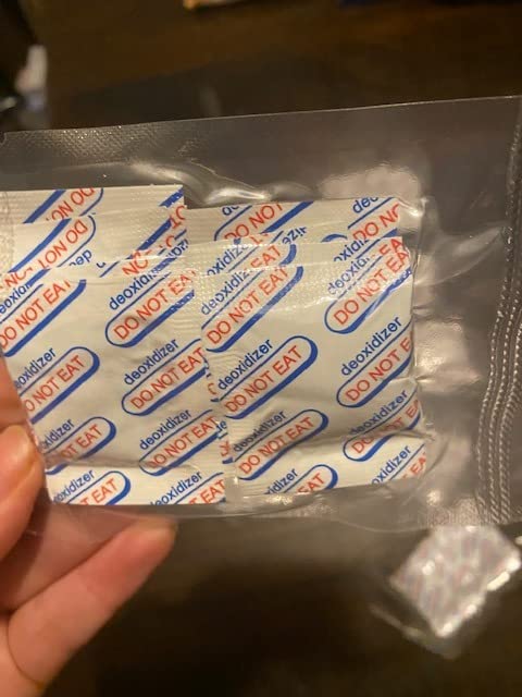 400cc Oxygen Absorbers for Food Storage - 100 Count (20x Packs of 5) - for Long Term Food Storage & Survival, Mylar Bags, Canning, Harvest Right Freeze Dryer, Dehydrated, and Preserved Foods customer photo 2