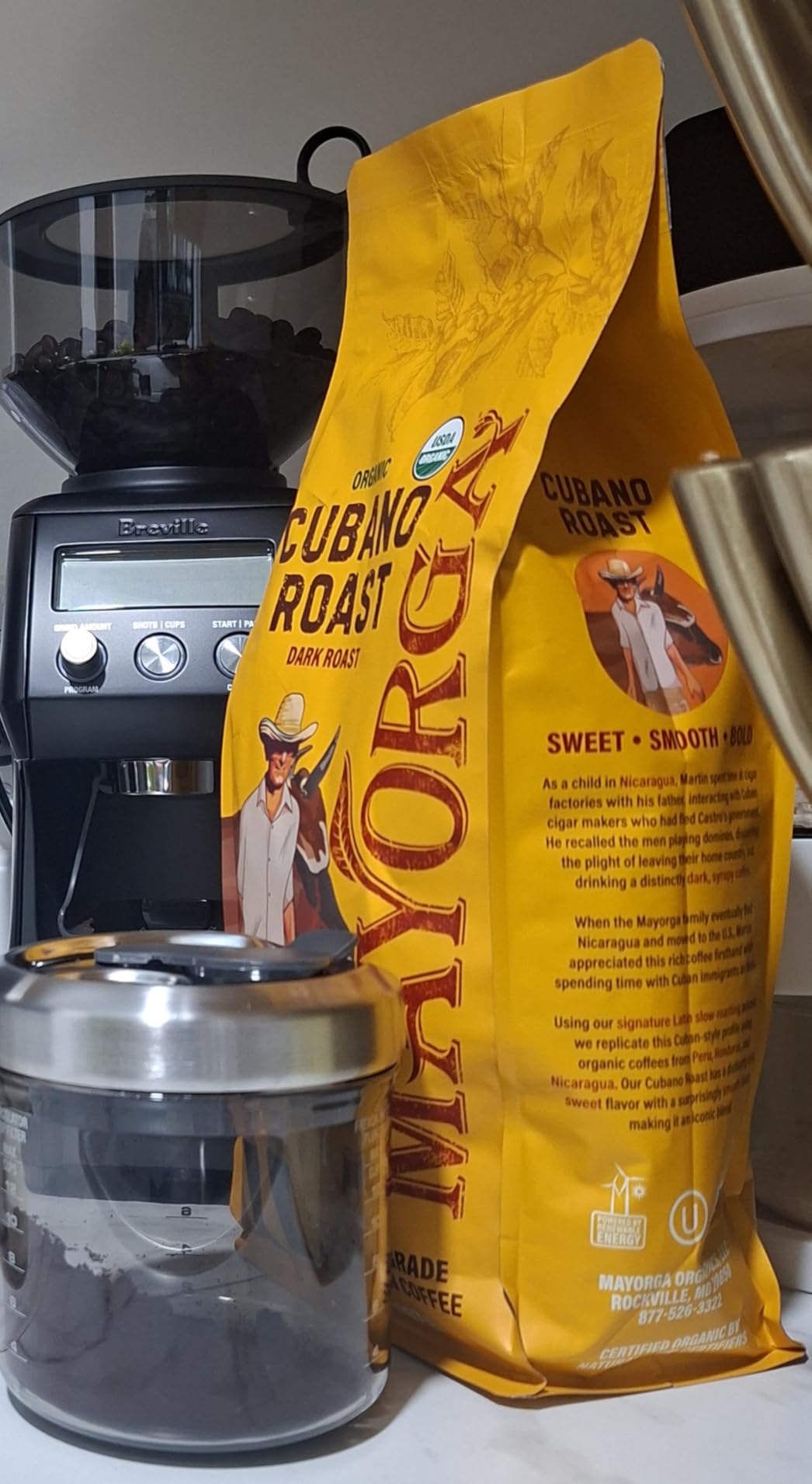 Breville BCG820BTR Smart Grinder Pro, Black Truffle customer photo 2