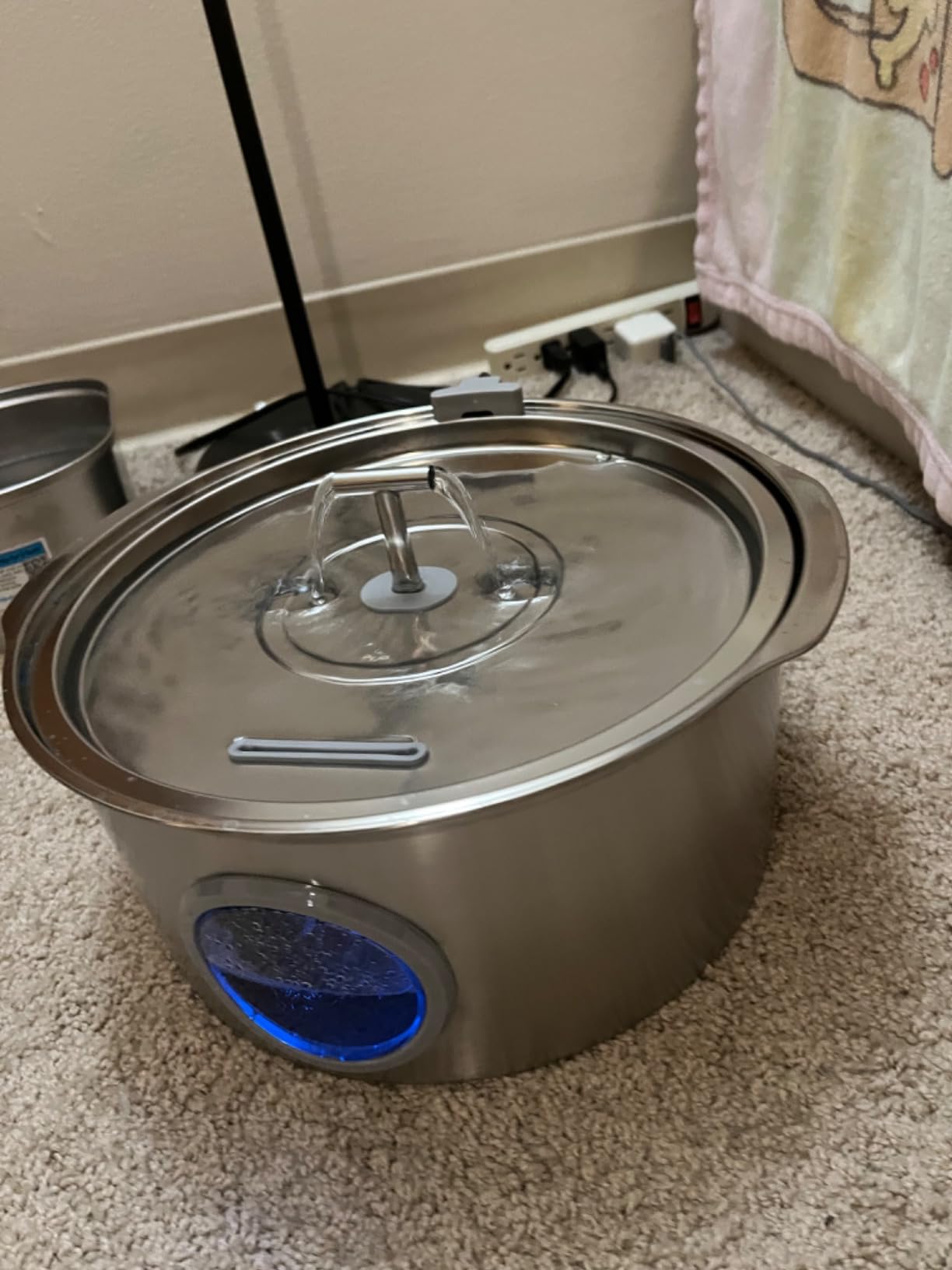Cat Water Fountain Stainless Steel: Rellaty 3.2L/108oz Pet Water Fountain customer photo 2