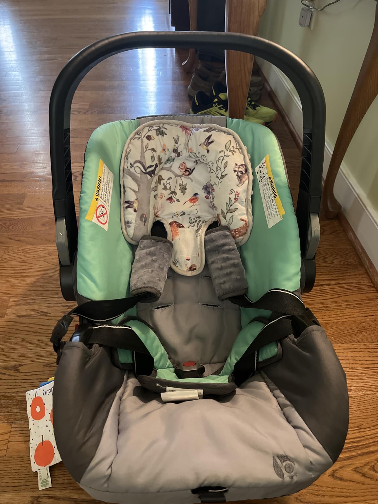 Baby Trend EZ-Lift™ Plus Infant Car Seat, Ultra Grey – Newborn Comfort Padding, Lightweight Carry Build, Adjustable Harness System customer photo 1