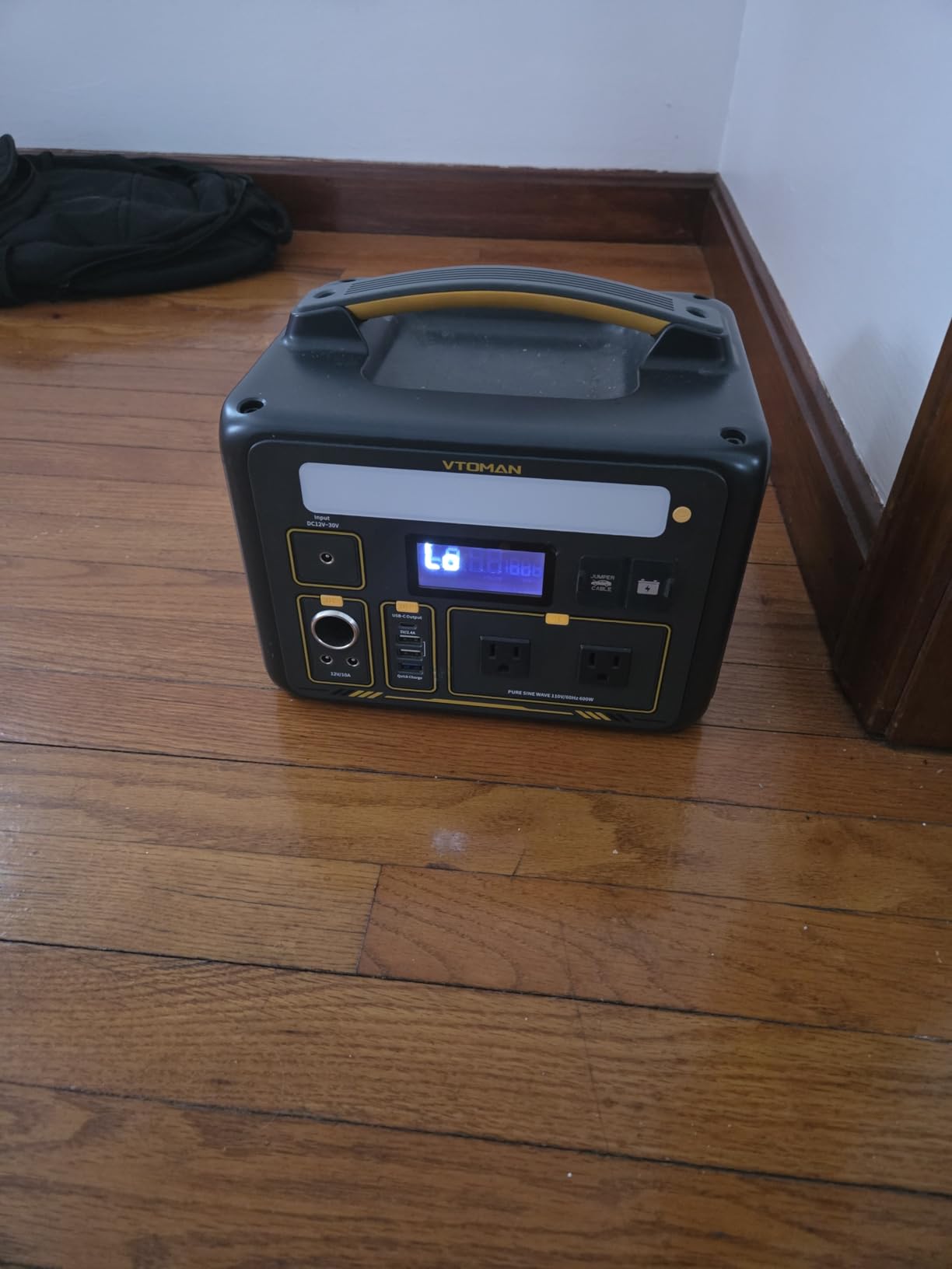VTOMAN Jump 600X Portable Power Station 600W, 9 Ports LEP Solar Generator customer photo 2
