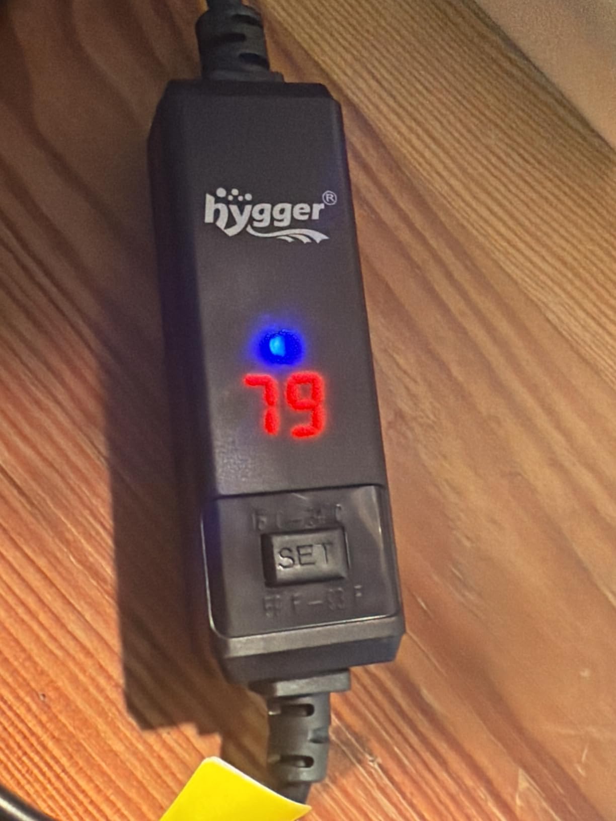 hygger Small Aquarium Betta Heater, Submersible Fish Tank Heater 10W/25W/50W/100W with LED Digital Display, Suitable for Marine Saltwater and Freshwater up to 5/10/16/26 Gallon customer photo 1