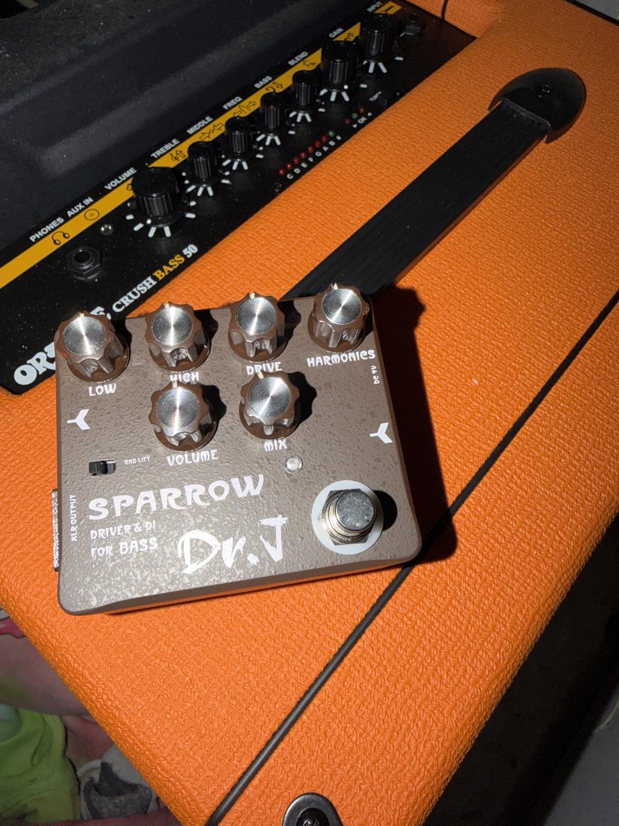 JOYO Compressor Pedal & Clean Boost with 3 Band EQ Sustain Effects for Electric Guitar High-end Edition Dr.J Series (D55) customer photo 1
