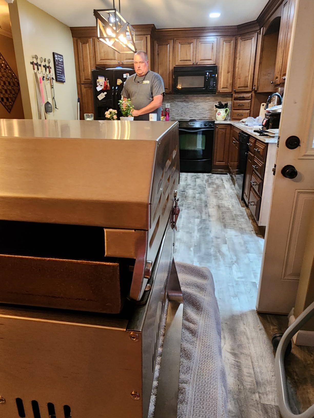 ONLYFIRE GRILLS Tabletop Gas Griddle 3 Burners, Propane Gas Stove, GS309 customer photo 2
