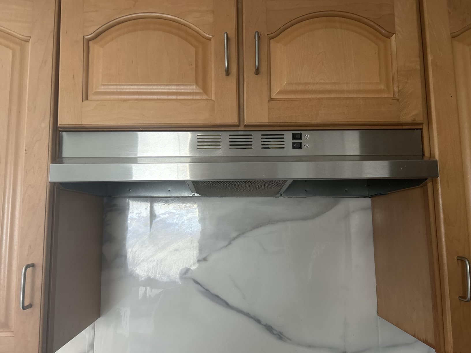 FIREGAS Range Hood 30 inch Under Cabinet, White Range Hood, Kitchen Hood customer photo 1