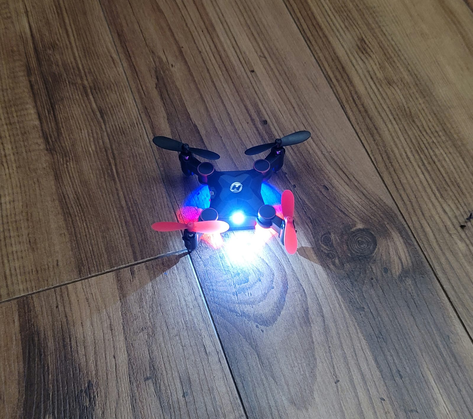 Holy Stone HS190 Foldable Mini Drone for Kids Beginners, RC Nano Quadcopter with Altitude Hold, 3D Flips, High Speeds Rotation, Headless Mode, Throw to Go, One Key Return, Great Gift Toys for Boys and Girls, Blue customer photo 2