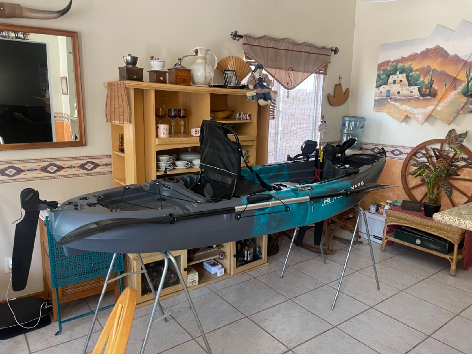 Reel Yaks Raptor Modular Fishing Kayak, 9.5ft, 380 lbs Capacity customer photo 1