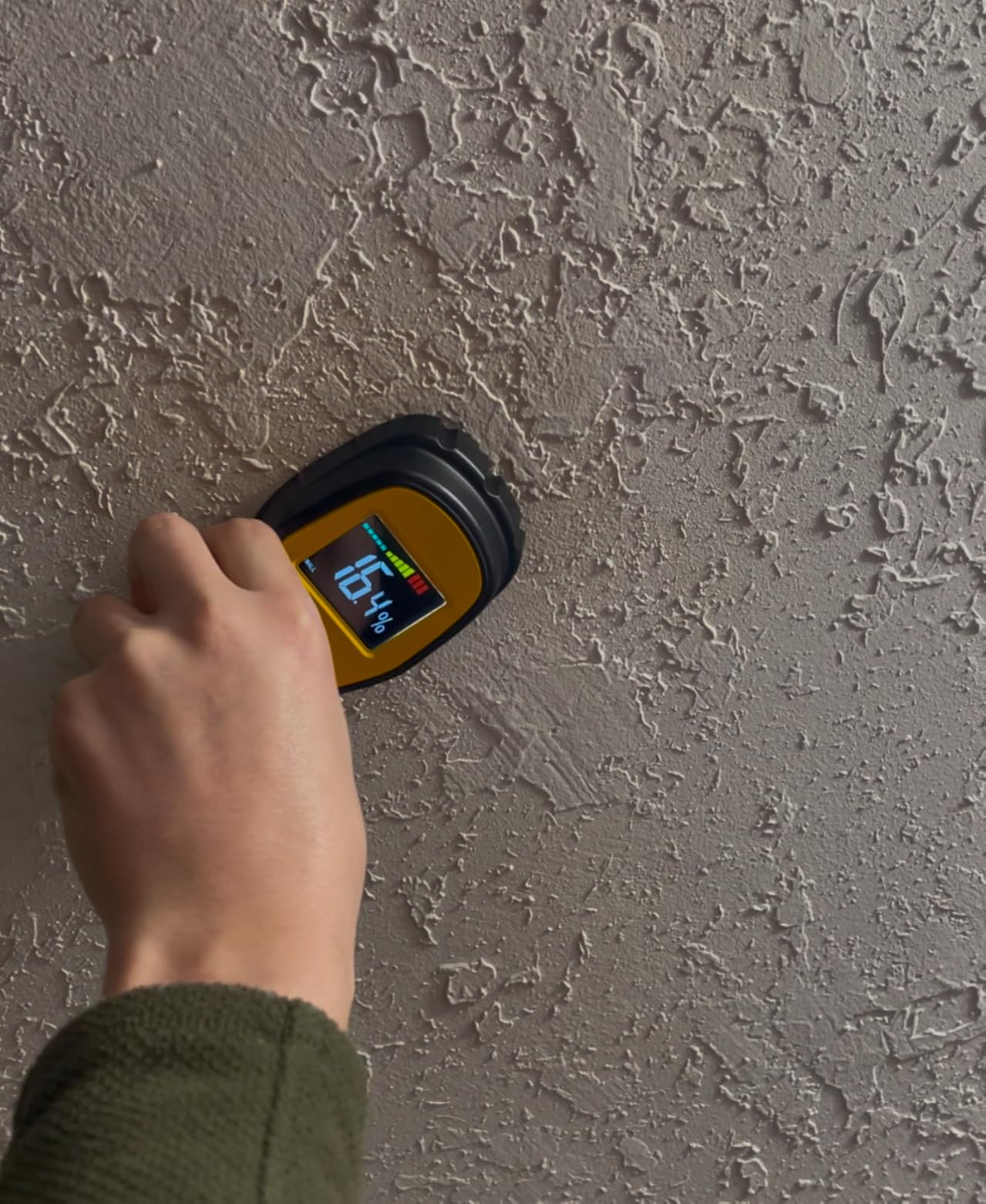 Pinless Moisture Meter, Digital Wood Moisture Meter for Lumber & Drywall customer photo 1