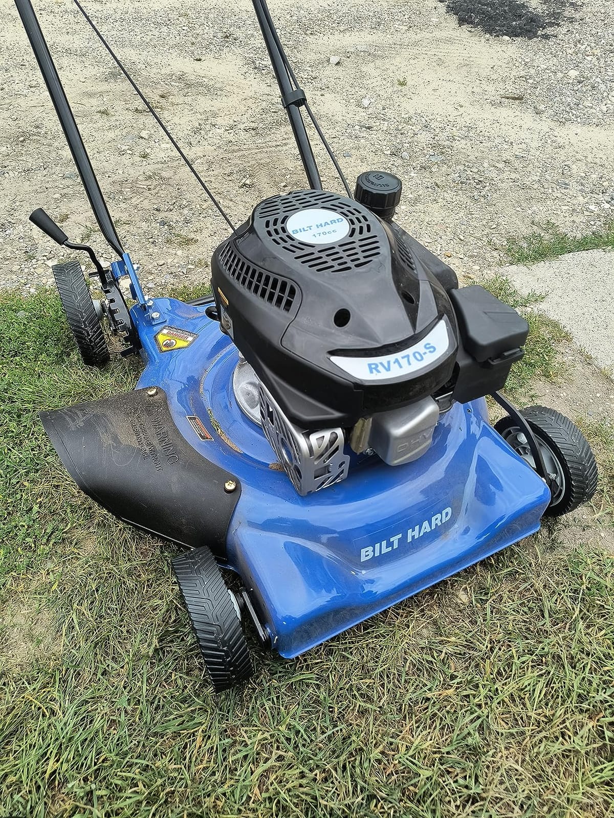 BILT HARD Gas Lawn Mower 20 inch, 144cc 4-Cycle OHV Engine Lawnmower, 8 Adjustable Cutting Heights Push Mowers for Lawn, Yard and Garden customer photo 1