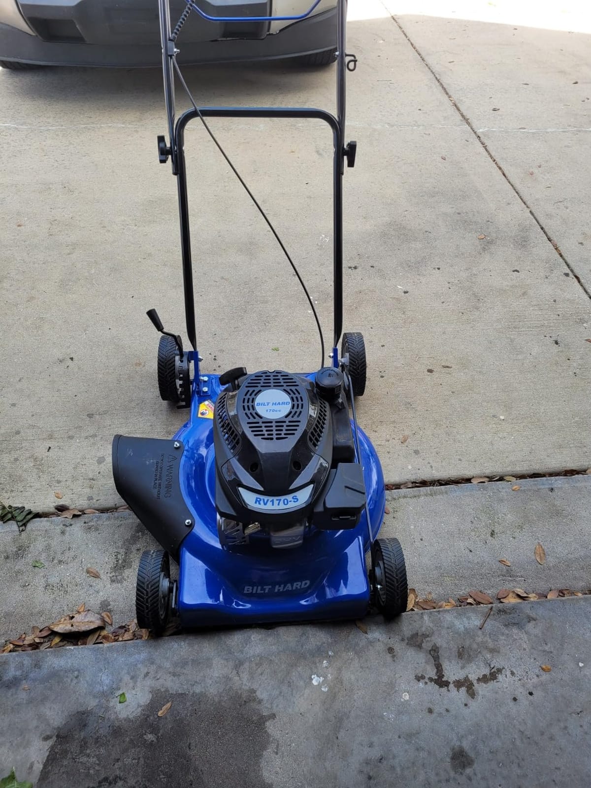BILT HARD Gas Lawn Mower 20 inch, 144cc 4-Cycle OHV Engine Lawnmower, 8 Adjustable Cutting Heights Push Mowers for Lawn, Yard and Garden customer photo 2