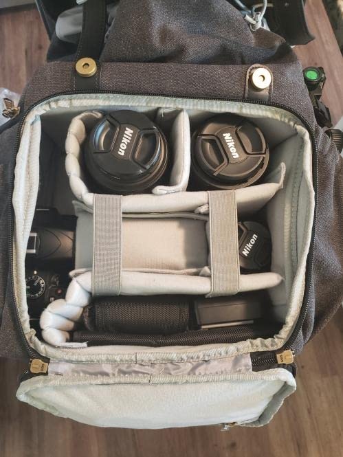 BAGSMART Camera Backpack DSLR Camera Bag Backpacks for Photographers customer photo 2