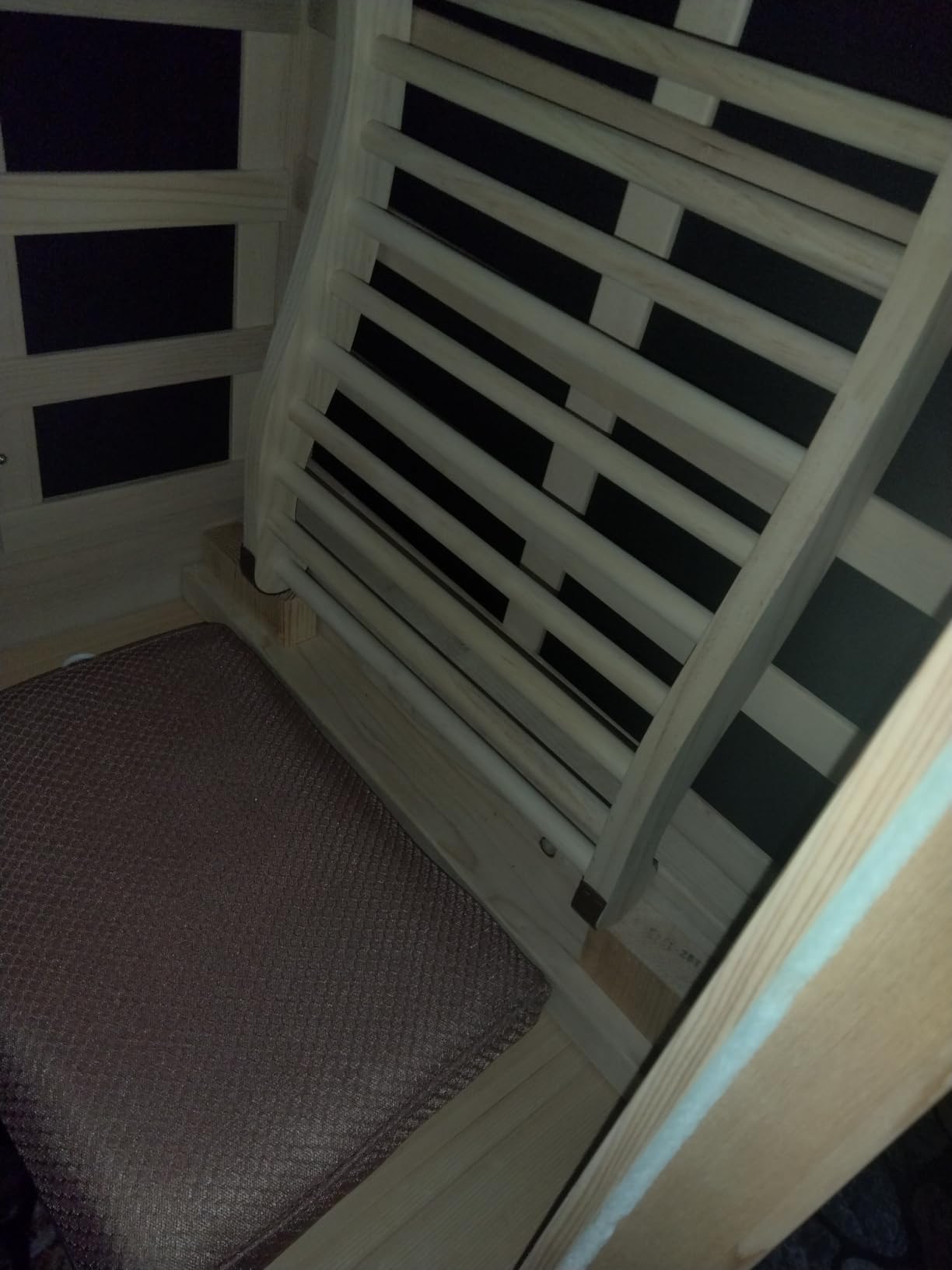 OUTEXER Outdoor Sauna 2 Person Sauna Infrared Saunas with Red Light Therapy customer photo 2