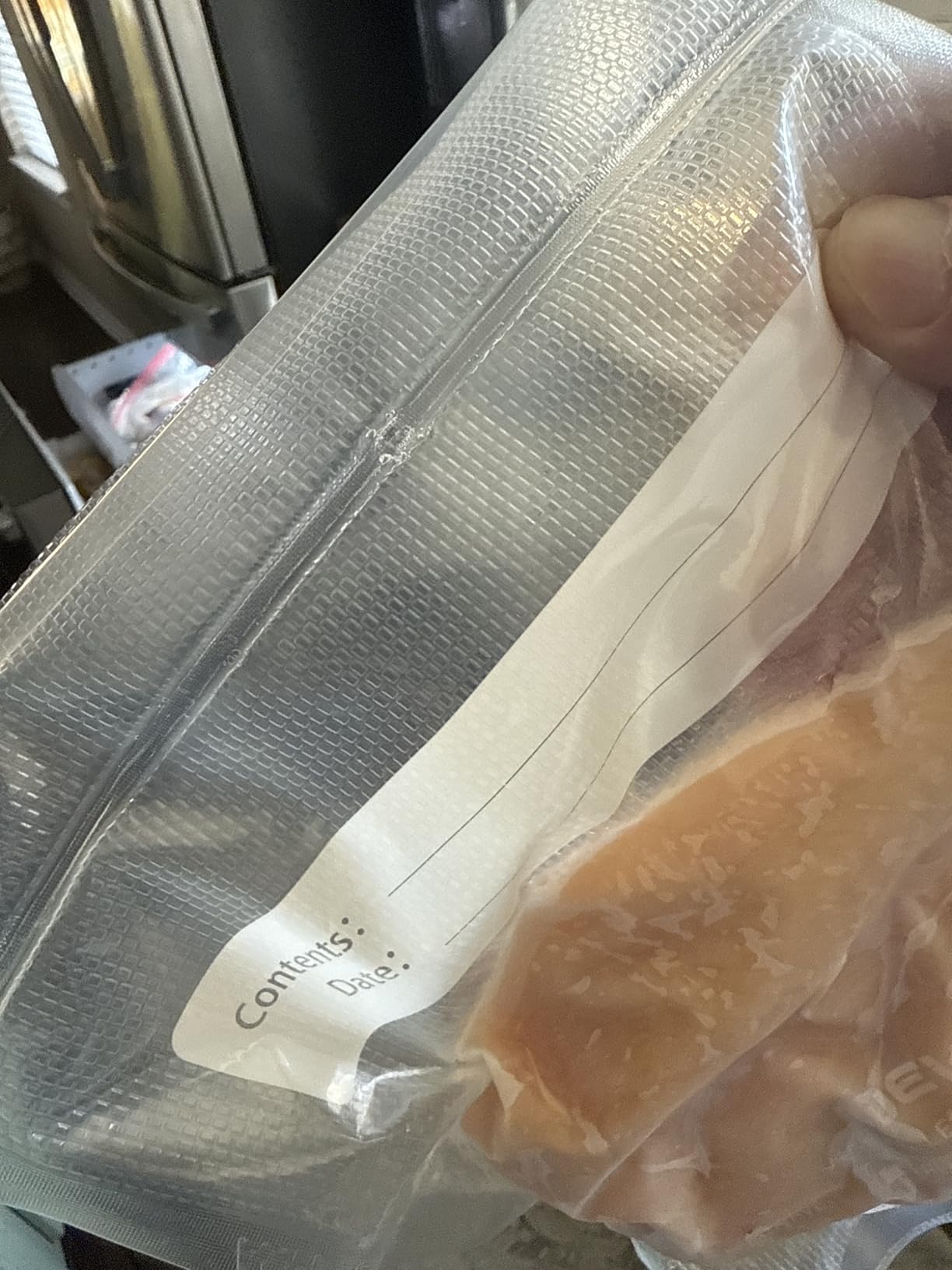 MEGAWISE Model B 2025 Vacuum Sealer | Powerful & Compact | One-Touch Automatic Food Sealer for Cold, Wet, Moist, and Dry Foods | Compatible with Thick, Medium, and Thin Bags | OMNI MACHINE (Black) customer photo 2