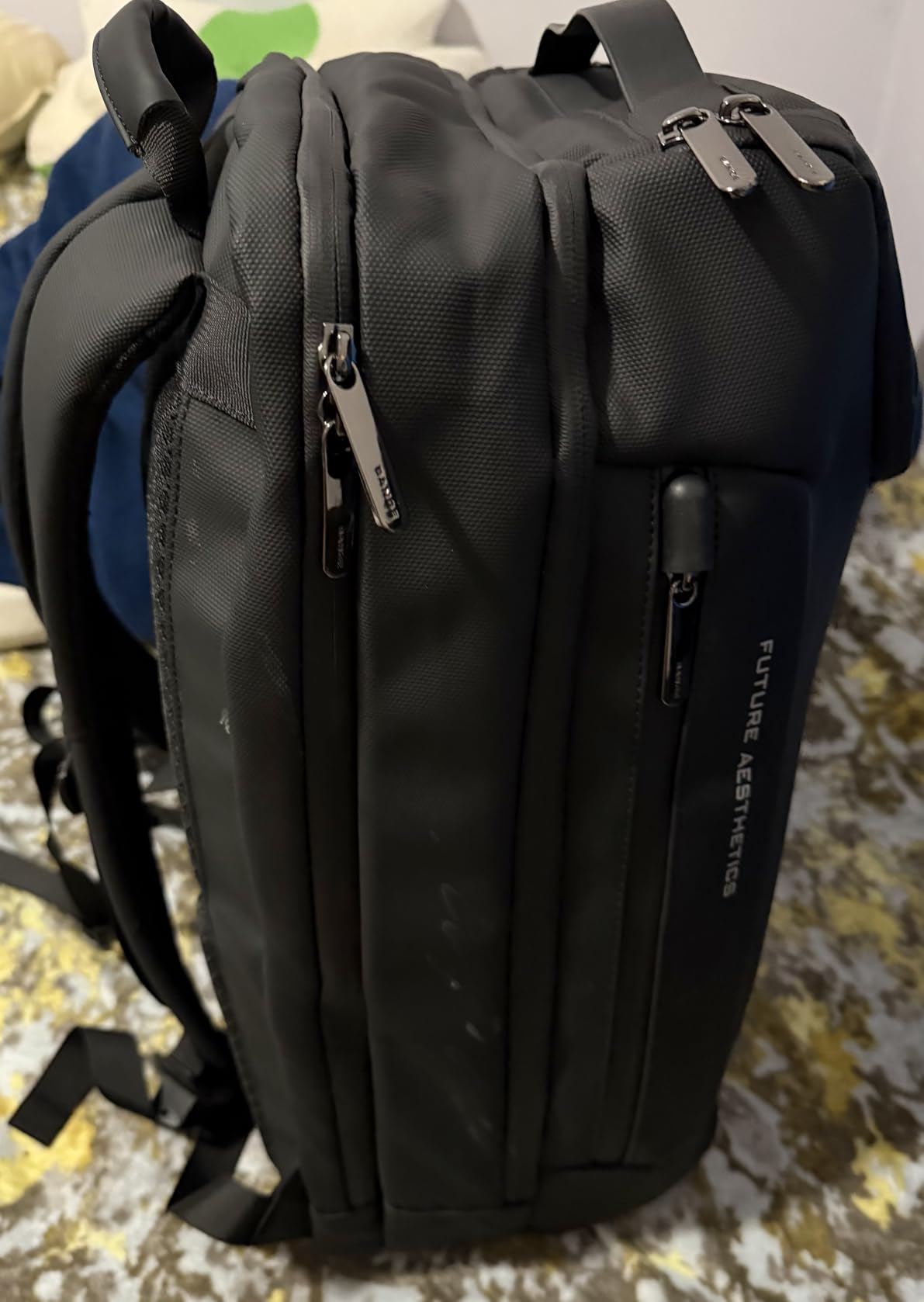 BANGE Anti Theft Backpack With TSA Lock,Waterproof Backpacks With YKK Zipper, High Tech Business Backpack For Men And Women, Laptop Backpack Fits For 17.3 Inch Notebook… customer photo 2