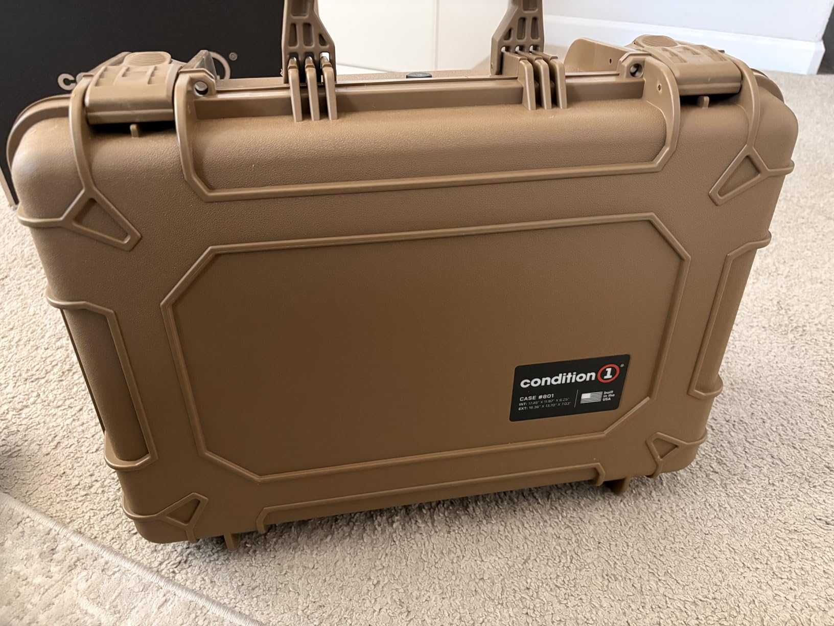 Condition 1 18'' 5 Pistol Case, Model 801, Pre-Cut Foam, 20 Slot Mag customer photo 1