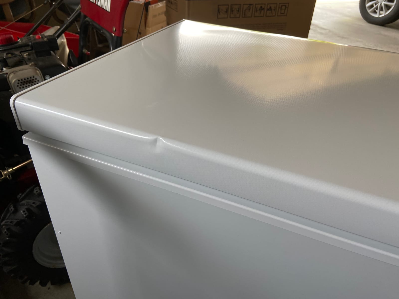 SMETA Chest Freezer 21 Cu. Ft, Large Capacity Deep Freezer with 2 Removable Baskets, Energy Efficient, Freestanding, 65'' Wide, Perfect for Home, Garage, Kitchen, Meat, Basement, Quick Freezing customer photo 1