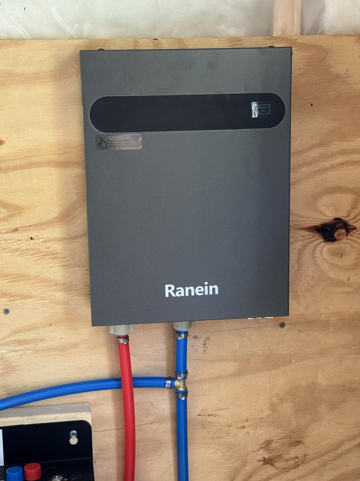 Ranein 18kW Tankless Electric Water Heater, Max 4.3 GPM, 240V, Whole House customer photo 1
