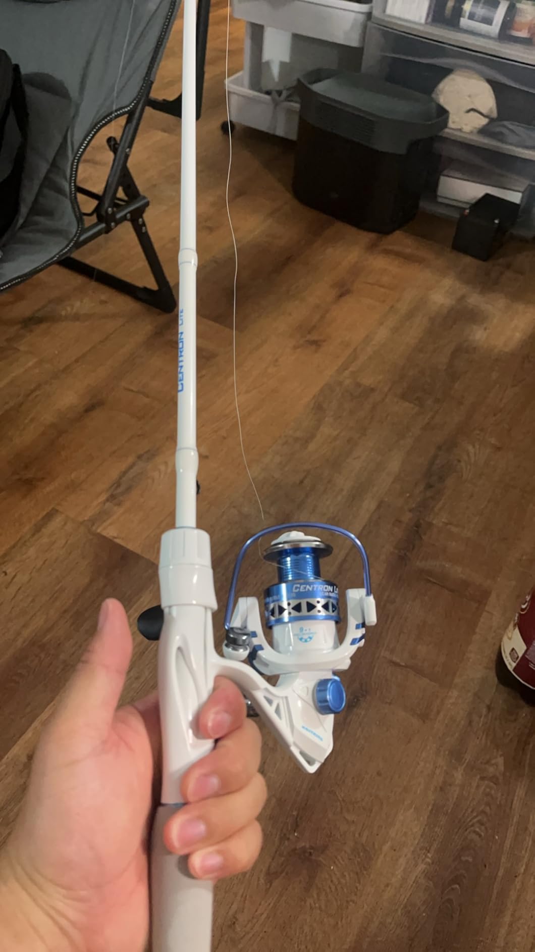 KastKing Centron Lite Fishing Rod and Reel Combo, Baitcaster & Spinning customer photo 2