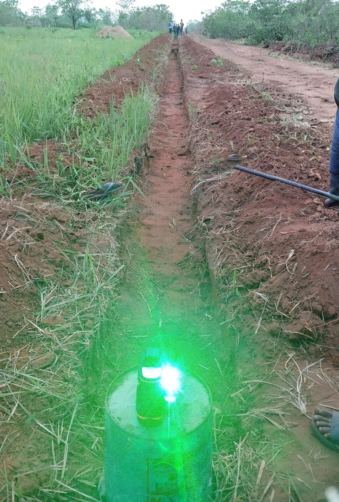 DOVOH Outdoor Laser Level 360 Self Leveling with Receiver, H3-360G-KIT customer photo 2